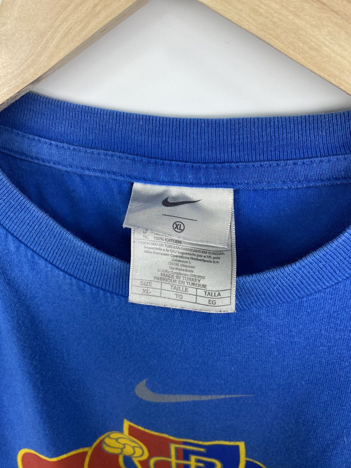 Nike 🇨🇭 Vintage 2002 Nike Basel Football Jersey T-Shirt rare Y2K Size US XL / EU 56 / 4 - 5 Thumbnail