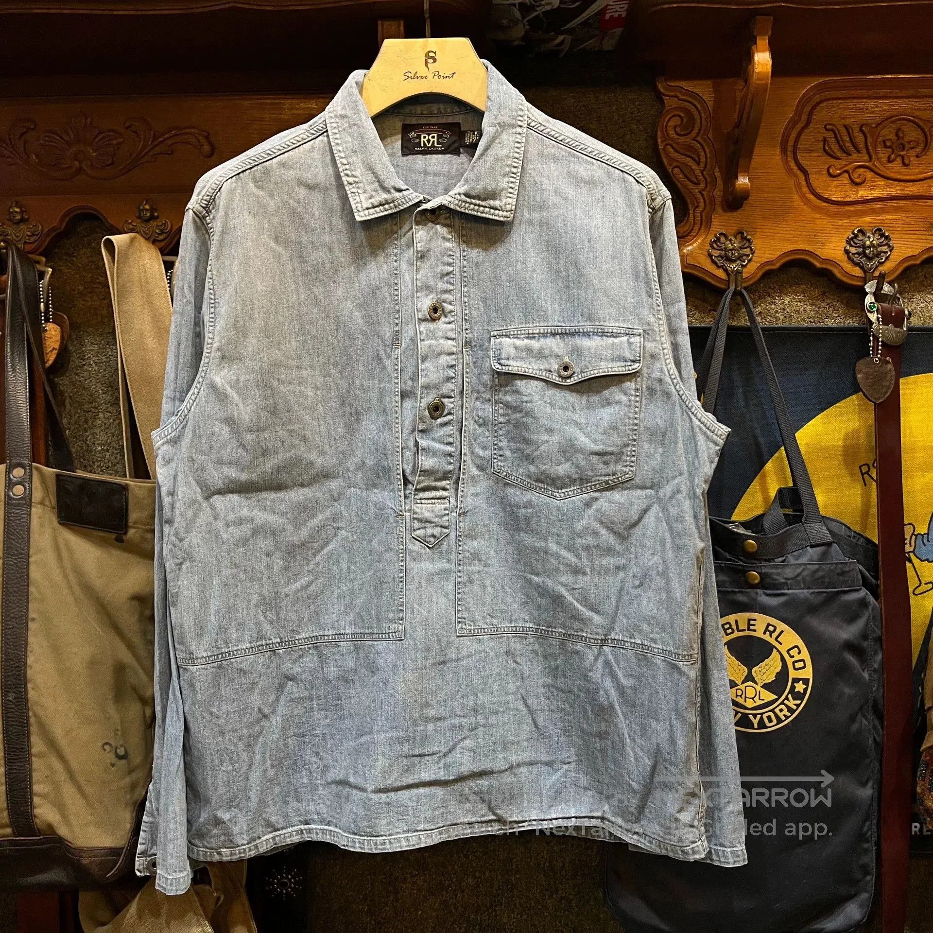 RRL Ralph Lauren RRL Denim Shirt by Ralph Lauren. Size US L / EU 52-54 / 3 - 1 Thumbnail