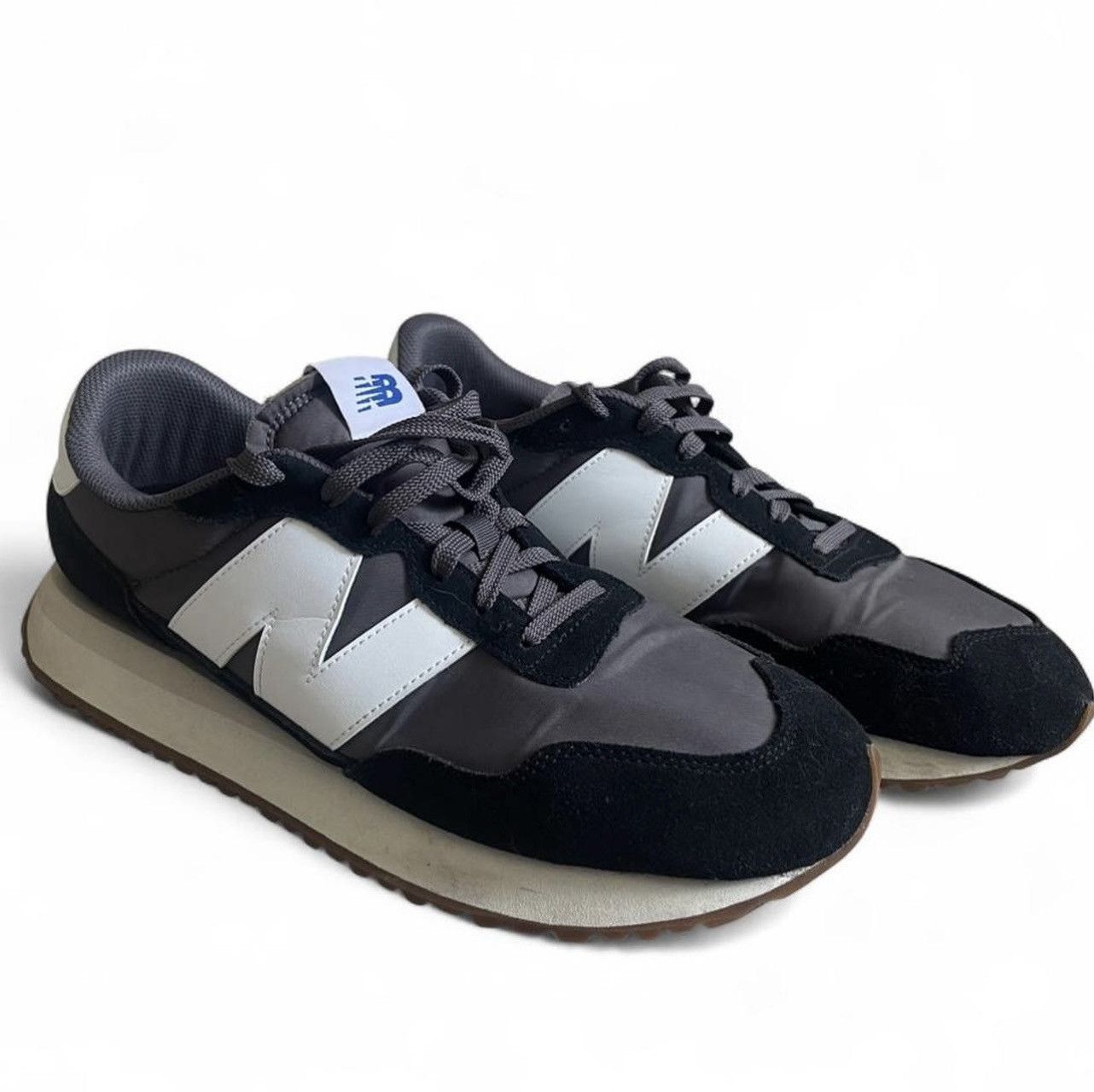 New Balance New Balance 237 Grey Black and White Sneakers Trainers Size US 12 / EU 45 - 2 Thumbnail