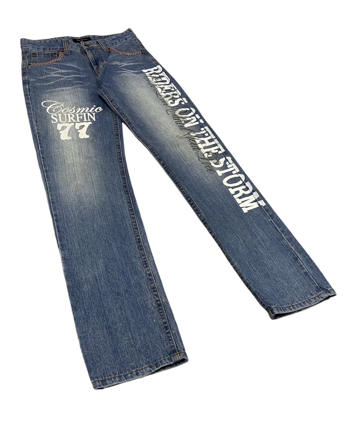 Hysteric Glamour In The Attic Japan Patches Jeans Size US 30 / EU 46 - 4 Thumbnail