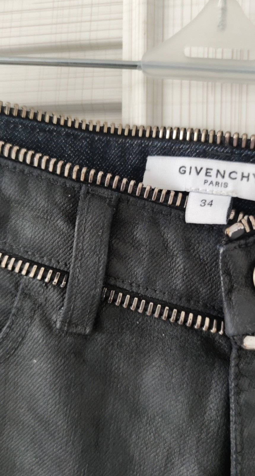 Givenchy Givenchy coated waxed denim jeans Size 34" / US 12 / IT 48 - 3 Thumbnail