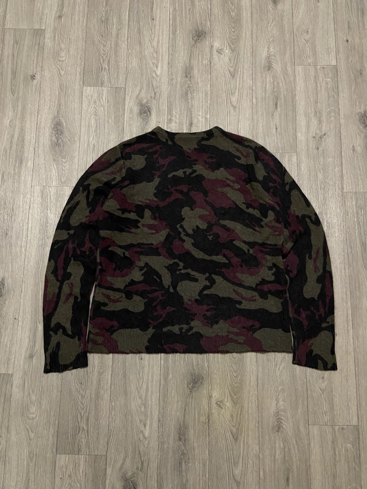 Zadig & Voltaire Zadig Voltaire V Neck Cashemere Camo Pullover Women’s Size M Size M / US 6-8 / IT 42-44 - 6 Thumbnail
