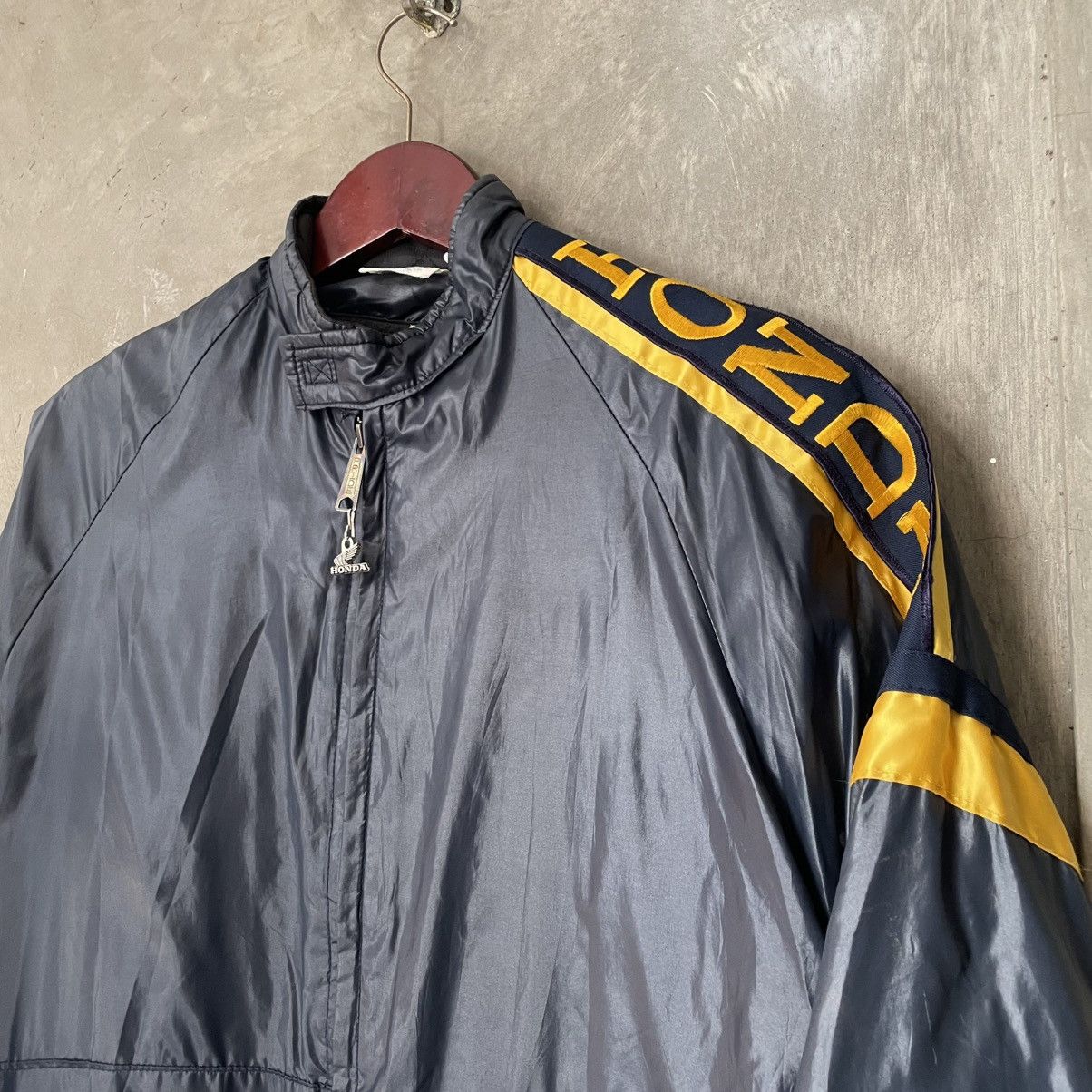 Gear for Sports × Honda × Vintage Vintage 80s Honda Motorcycle Jacket Racing Team Hondaline Size US M / EU 48-50 / 2 - 2 Thumbnail