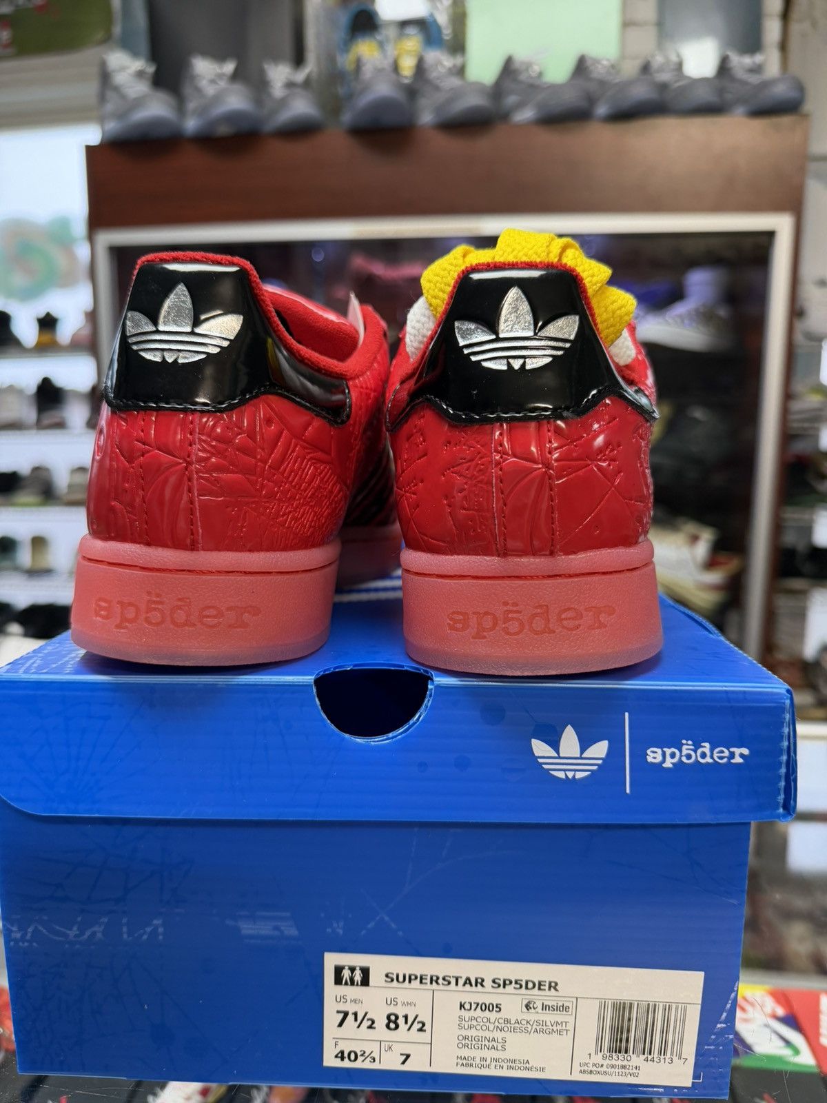 Sp5der Adidas Superstar X Sp5der Size US 7.5 / EU 40-41 - 4 Thumbnail