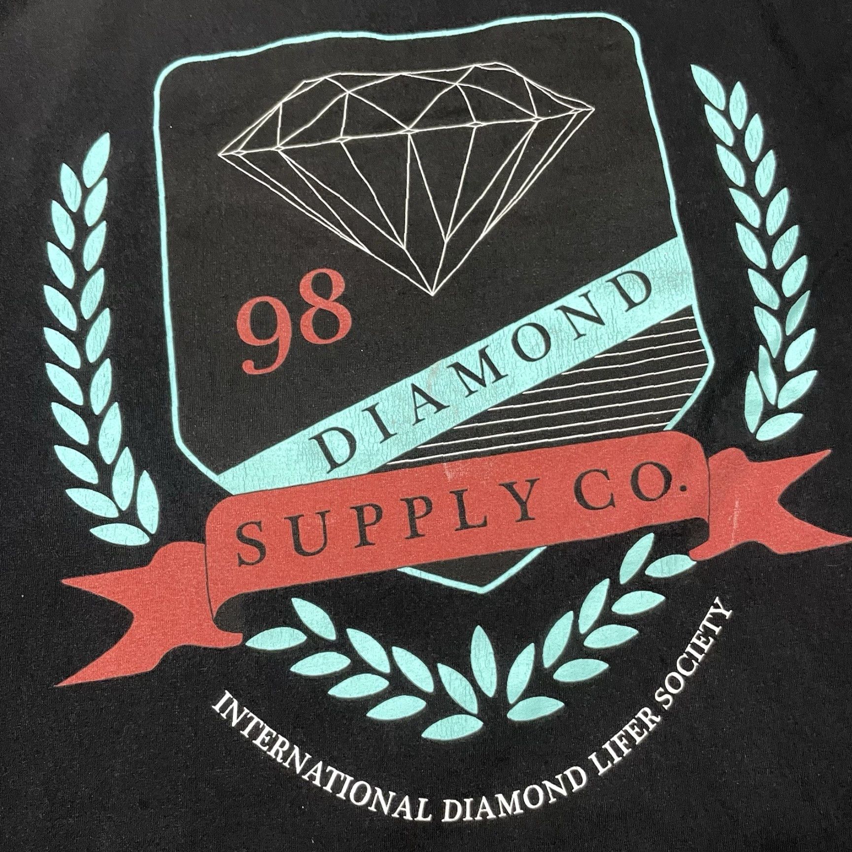 Diamond Supply Co. VINTAGE Diamond Supply Co T Shirt Mens M Black Graphic Print Short Sleeve Crew Neck Size US M / EU 48-50 / 2 - 3 Thumbnail