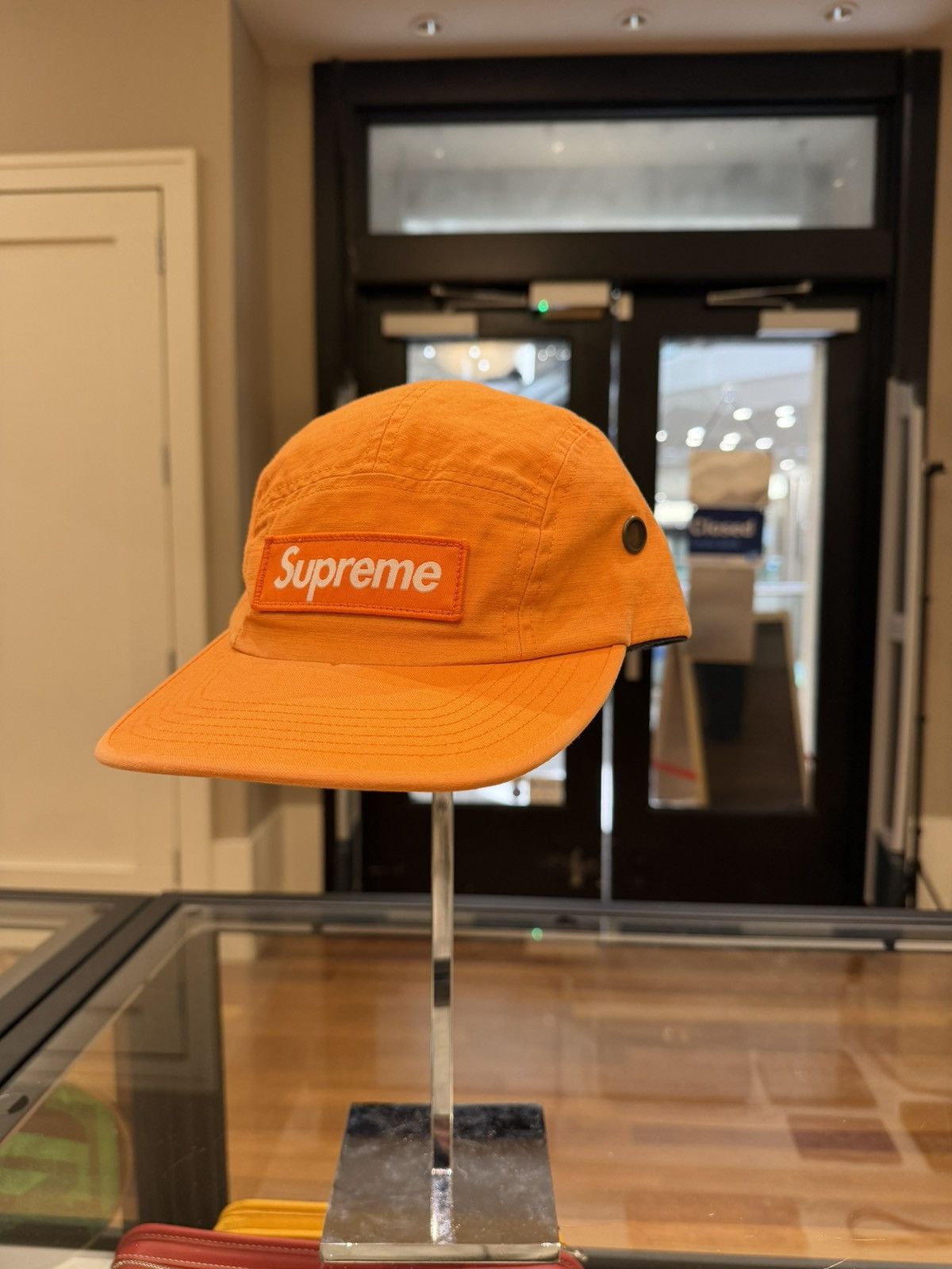 Supreme Supreme FW24 Military Camp Cap - Orange Size ONE SIZE - 1 Thumbnail