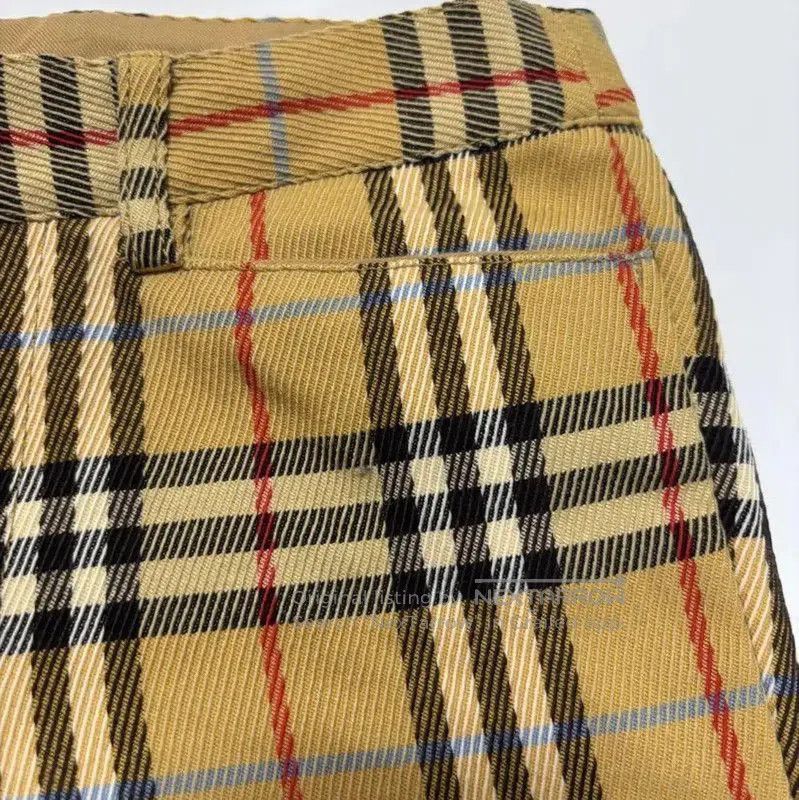 Burberry Burberry Yellow Wool Blend Striped Women's Pants. Size 23" - 5 Thumbnail