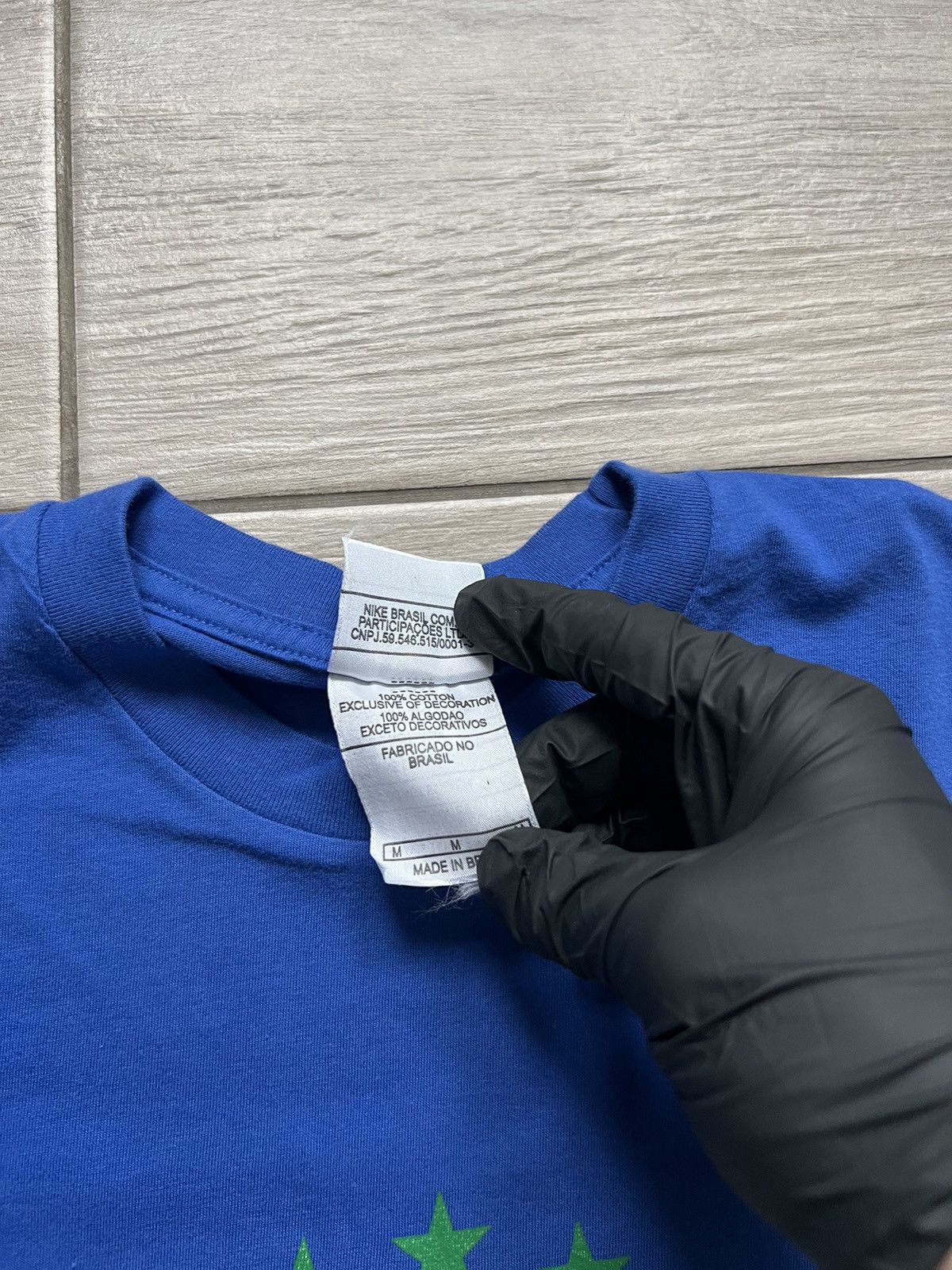 Nike × Vintage Nike Brazil Vintage Soccer Jersey Football T-Shirt Size US M / EU 48-50 / 2 - 10 Thumbnail