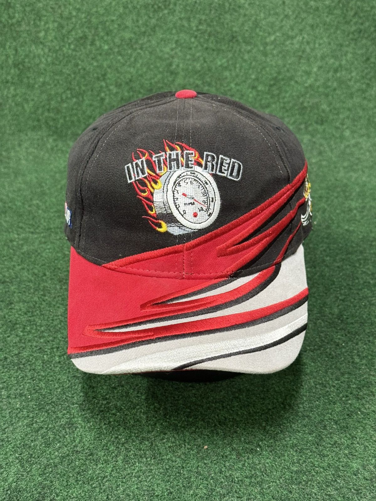 NASCAR Vintage Nascar Cabelas 250 In The Red Strapback Hat Size ONE SIZE - 1 Thumbnail