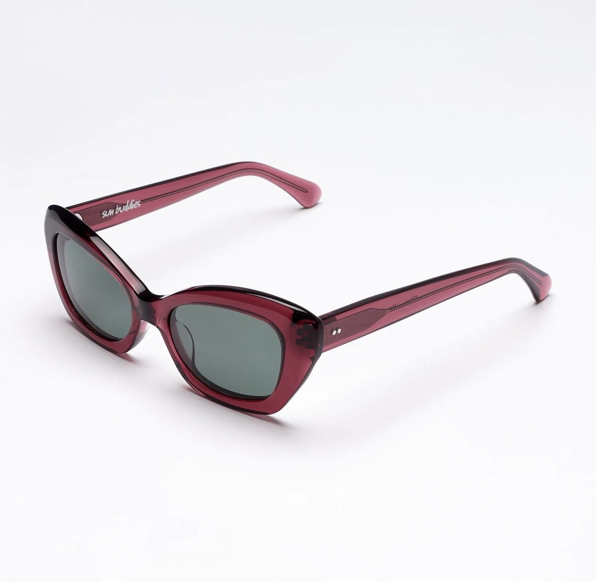 Sun Buddies Sun Buddies Elton Raspberry Sunglasses Size ONE SIZE - 6 Thumbnail