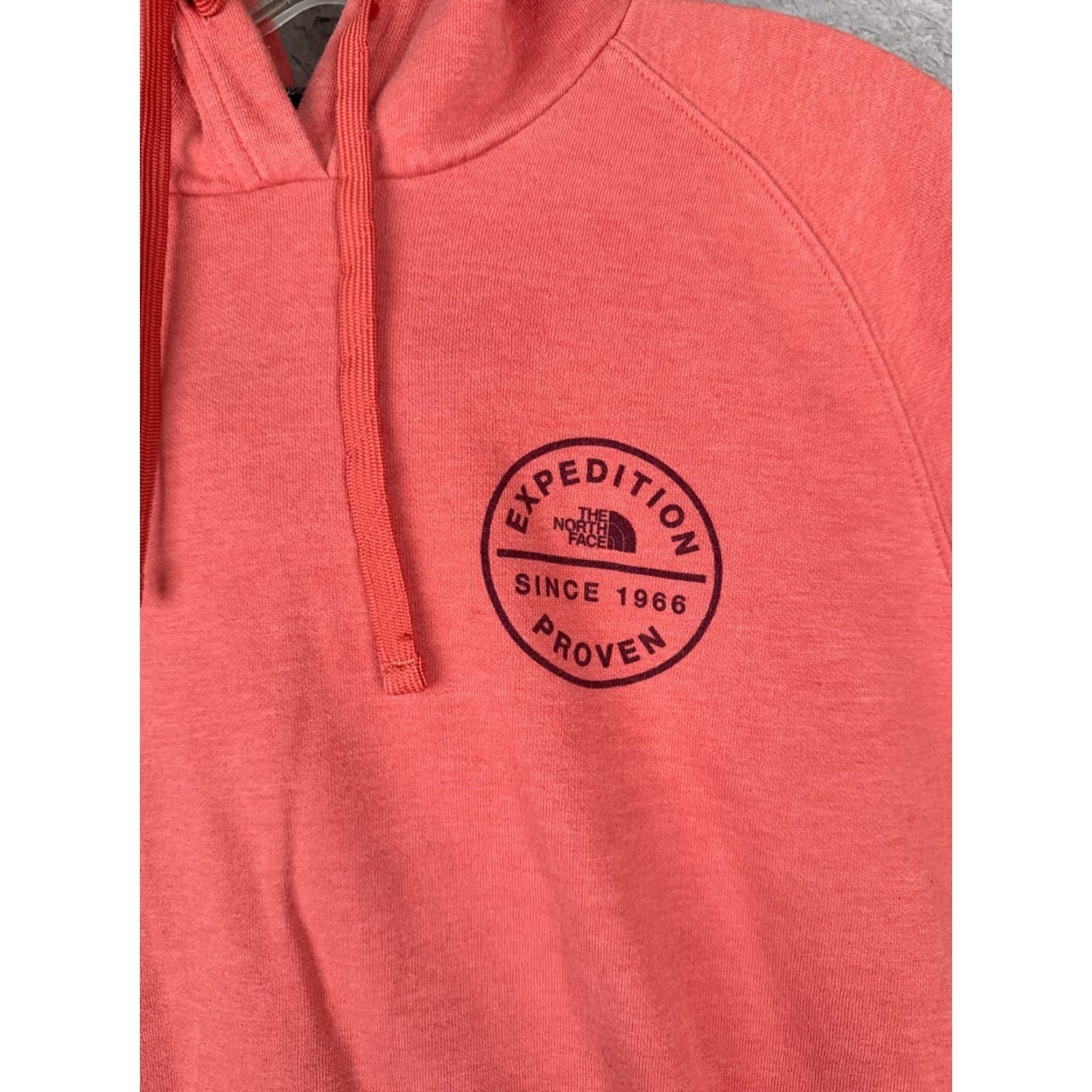 The North Face The North Face Hoodie Womens Small Coral Pullover Lightweight Jersey Size S / US 4 / IT 40 - 6 Thumbnail