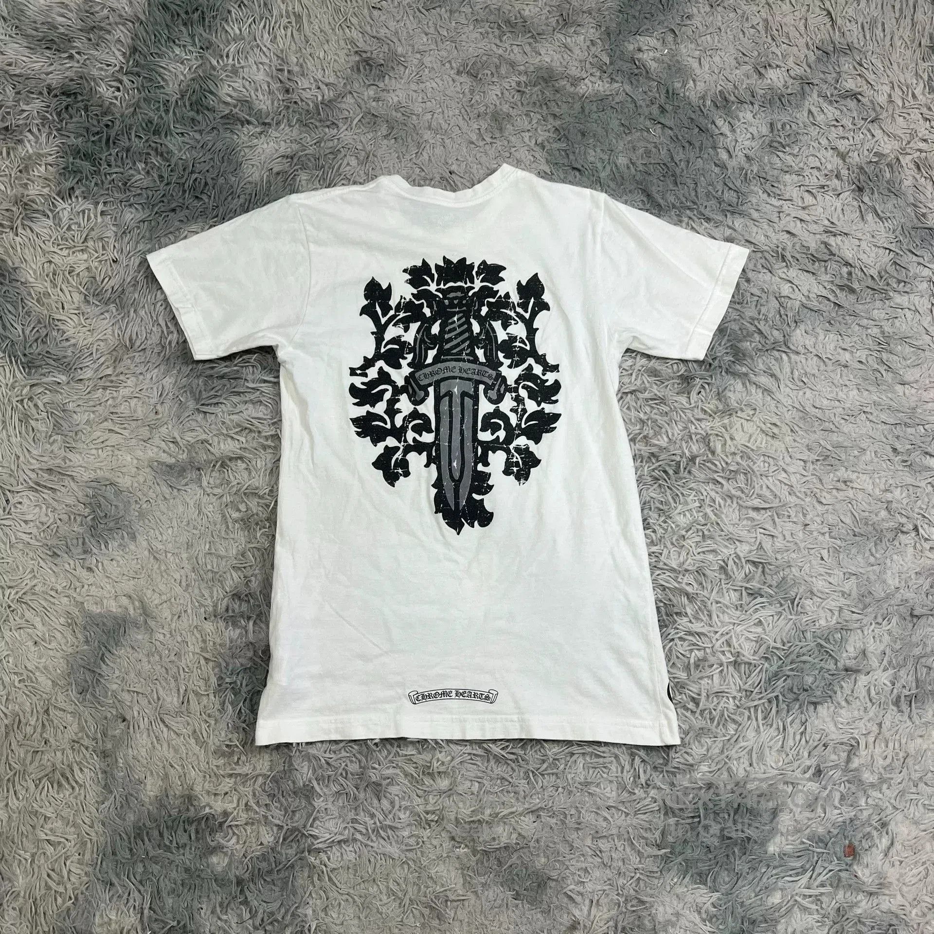 Chrome Hearts Chrome Hearts White Short Sleeve T. Size US S / EU 44-46 / 1 - 2 Thumbnail