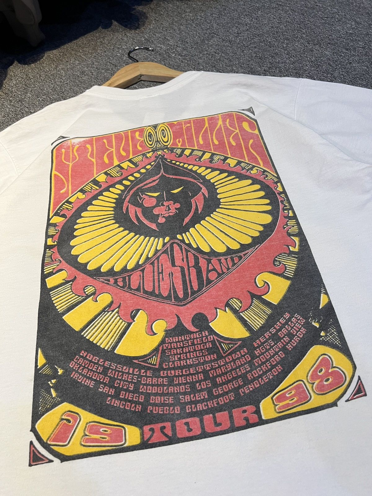 Band Tees Vintage Steve Miller Band Tour 1998 Shirt Size US XL / EU 56 / 4 - 4 Thumbnail