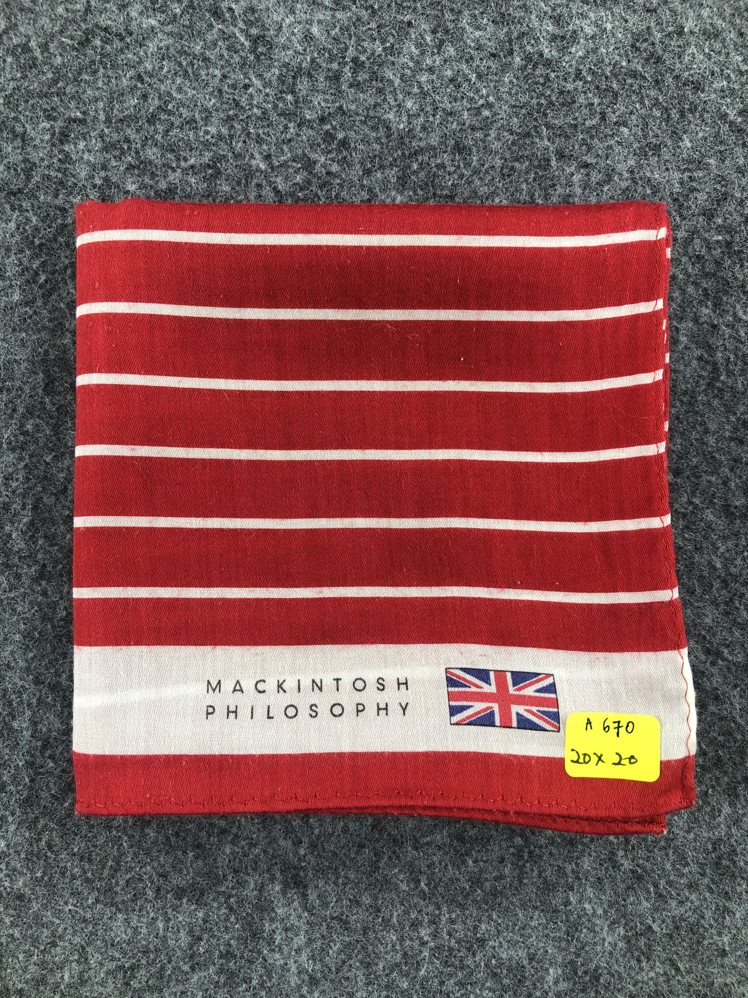 Mackintosh × Vintage Mackintosh Handkerchief / Bandana / Neckerchief Size ONE SIZE - 6 Thumbnail