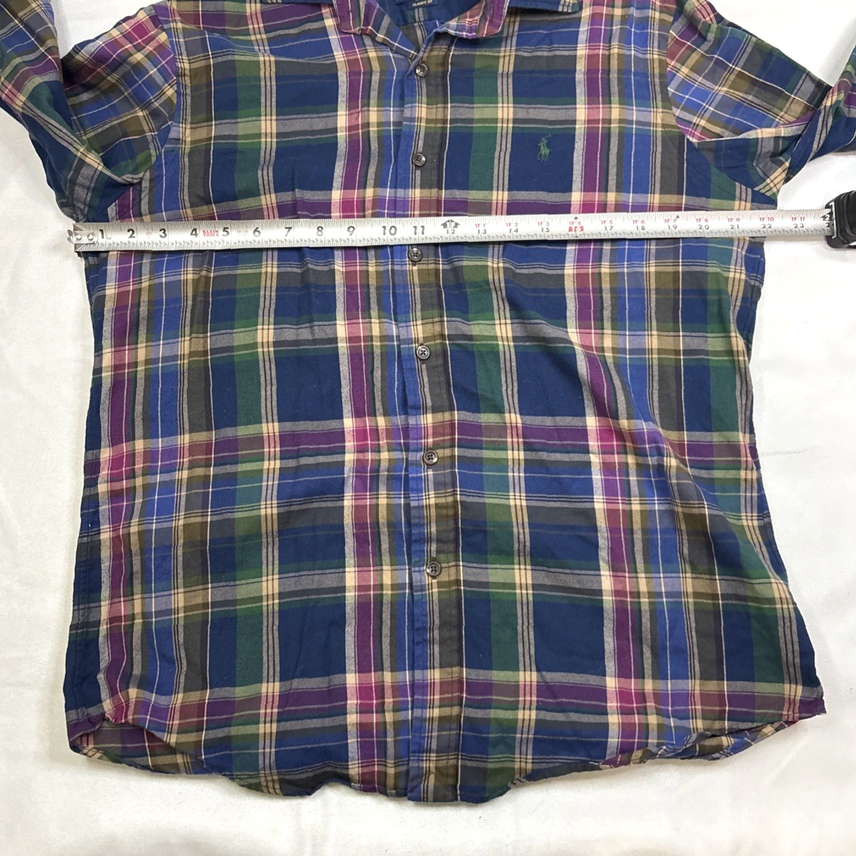 Polo Ralph Lauren Polo Ralph Lauren Shirt Twill Pony Logo Button-Down M medium Blue Classic Fit Men Button-Up Size US M / EU 48-50 / 2 - 3 Thumbnail