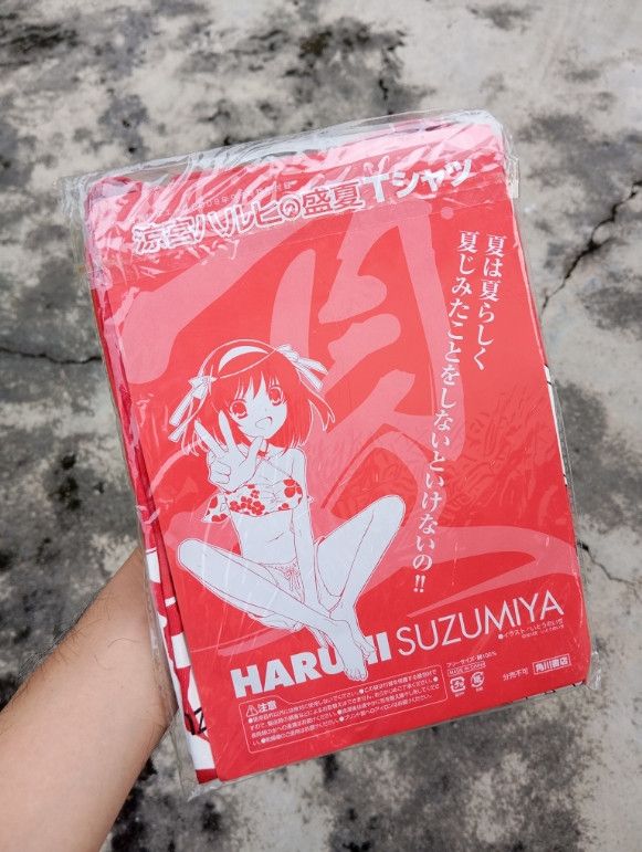 Japanese Brand 2009 Haruhi Suzumiya Tshirt anime waifu 🌹😘 Size US M / EU 48-50 / 2 - 1 Thumbnail