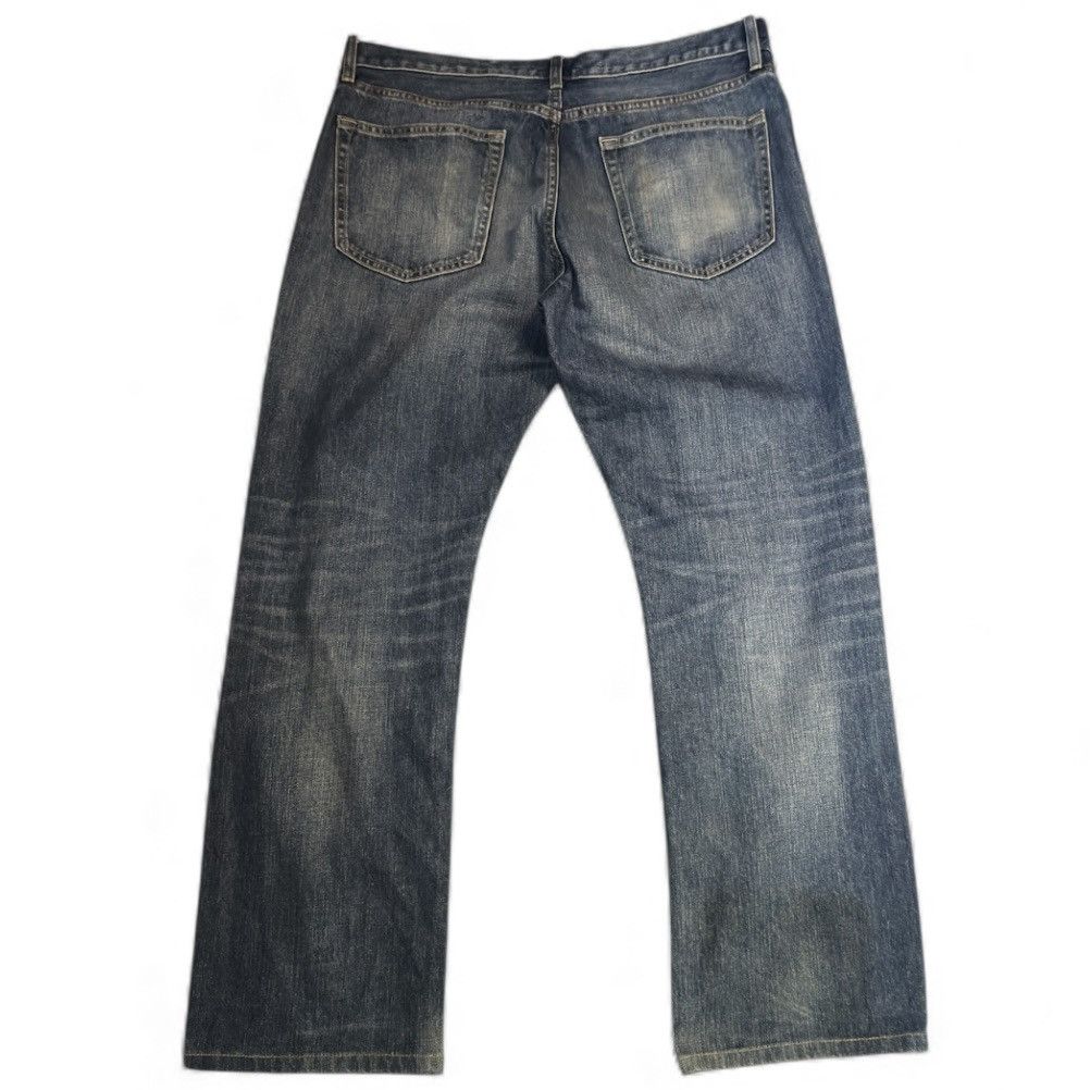 Undercover × Uniqlo Vintage Y2K Uniqlo UJ Distressed Denim Jeans W36 Size US 36 / EU 52 - 2 Thumbnail