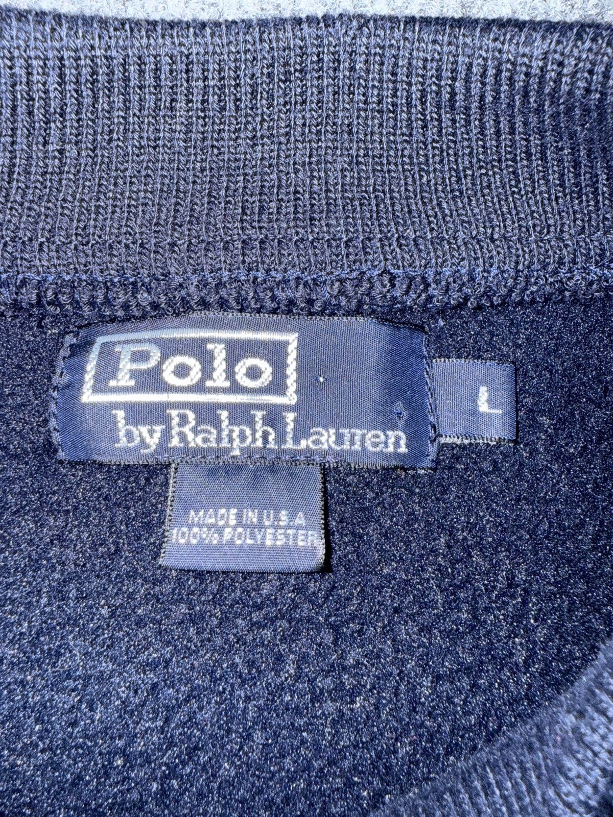 Polo Ralph Lauren Vintage Polo Ralph Lauren Fleece Crewneck Sweatshirt Size US L / EU 52-54 / 3 - 3 Thumbnail