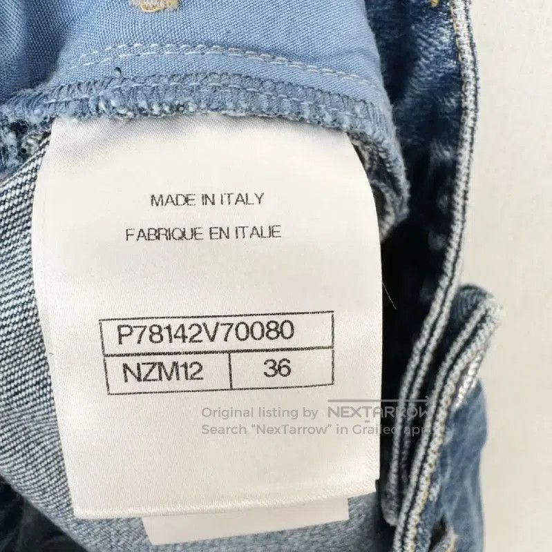 Chanel Chanel Blue Denim Jeans for Women . Size 23" - 5 Thumbnail
