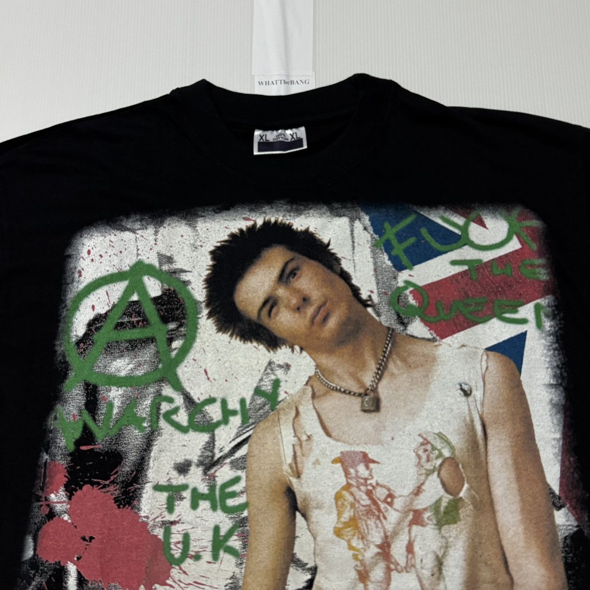 Band Tees Sex Pistols Vintage shirt 90s Size US XL / EU 56 / 4 - 5 Thumbnail