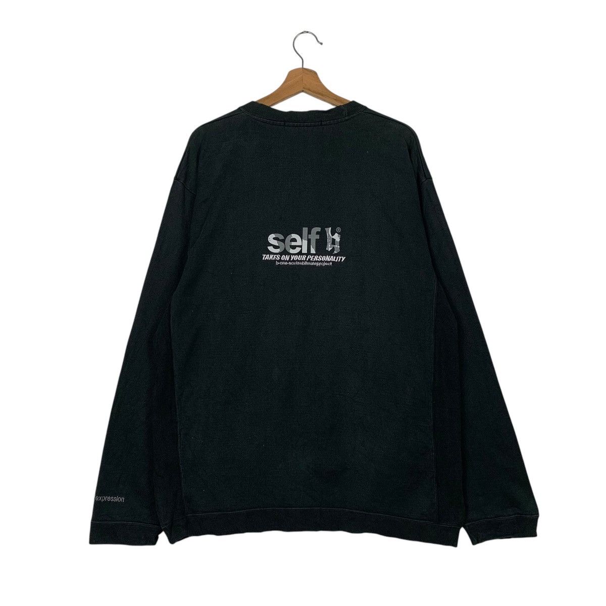 Japanese Brand Japanese Brand B One Soul Self Expression Sweatshirt Size US L / EU 52-54 / 3 - 7 Thumbnail