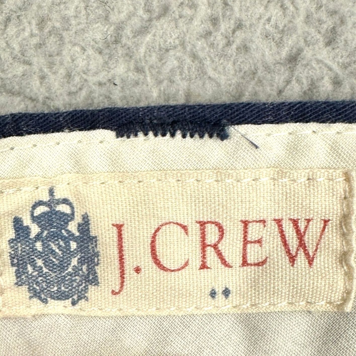 J.Crew J.Crew Shorts Mens 38 Navy Blue Chino Floral Flat Front Pocket Casual EUC Size US 38 / EU 54 - 3 Thumbnail