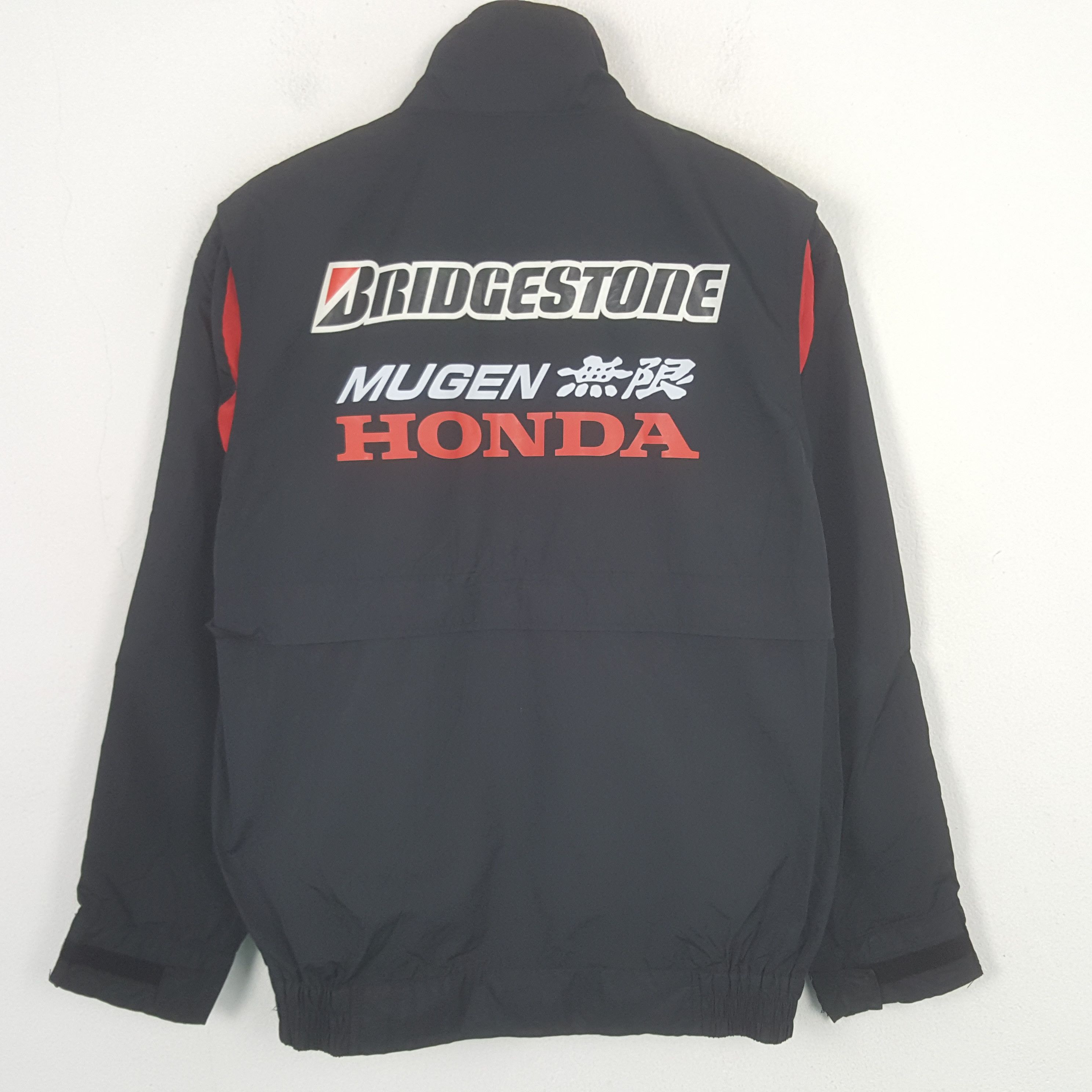 Japanese Brand Vintage Bridgestone x Custom Mugen Honda Windbreaker Jacket Size US M / EU 48-50 / 2 - 1 Thumbnail