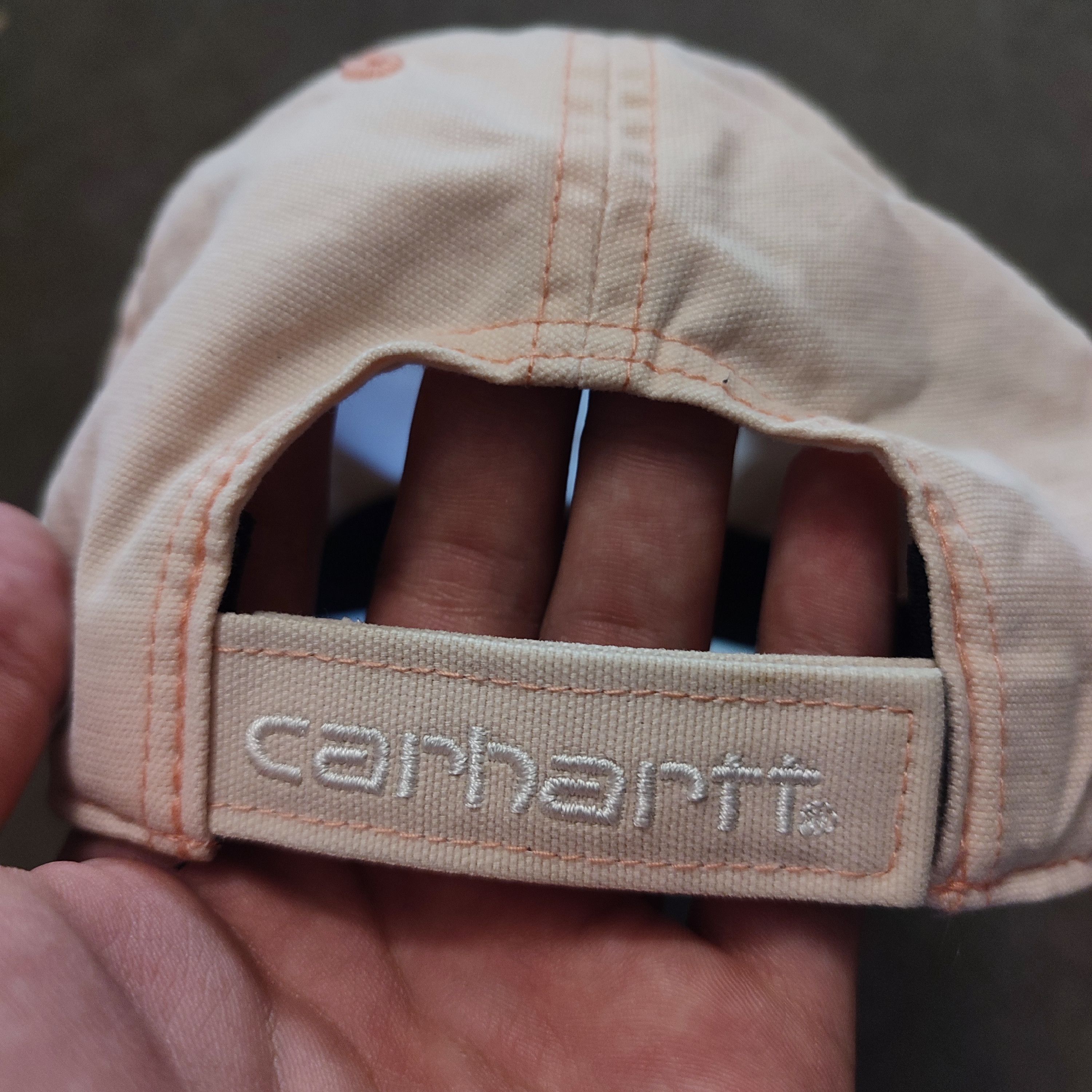 Carhartt Carhartt Adjustable Cap Pink Leather Patch One Size Size ONE SIZE - 4 Thumbnail