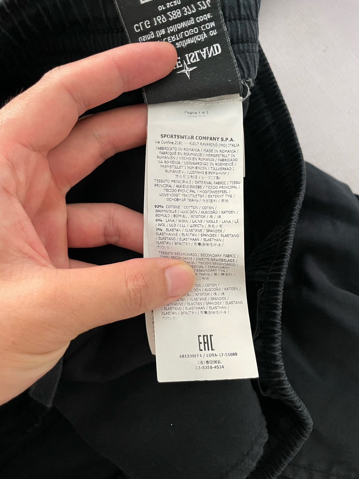 Stone Island Stone Island Ghost Piece Patch Cargo Pants Size US 36 / EU 52 - 14 Thumbnail