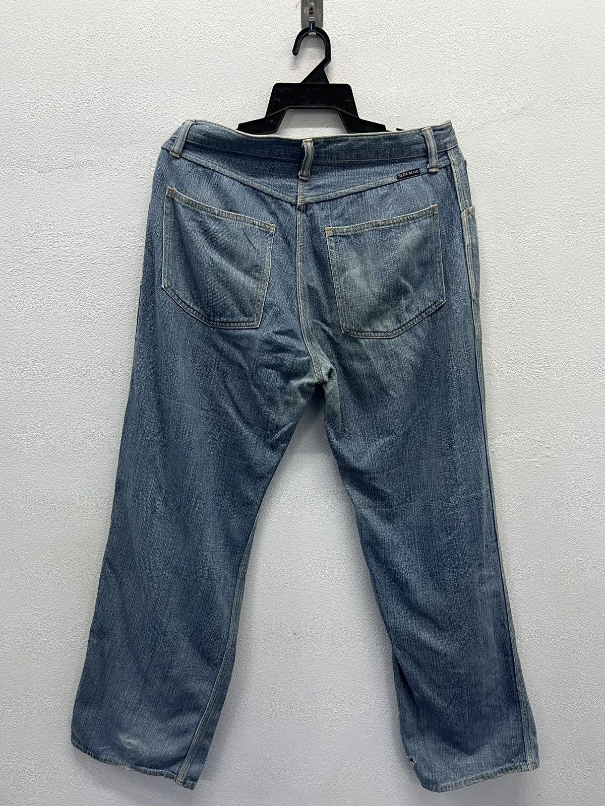 Blue Blue Japan × Vintage VINTAGE BLUE BLUE M.R MARKET DENIM PANTS Size US 32 / EU 48 - 2 Thumbnail