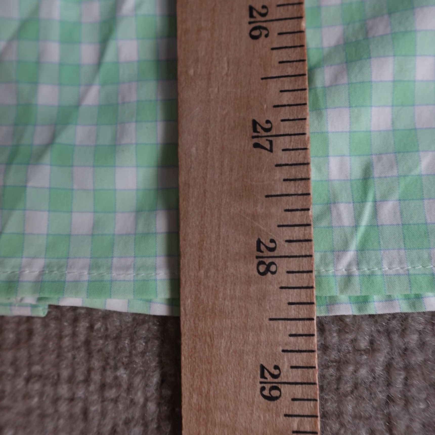 Vineyard Vines Vineyard Vines Shirt Small Green Gingham Plaid On The Go OTG Performance Shirt Button-Up Long Sleeve Collared Men Regular Green Vintage: No Size US S / EU 44-46 / 1 - 6 Thumbnail