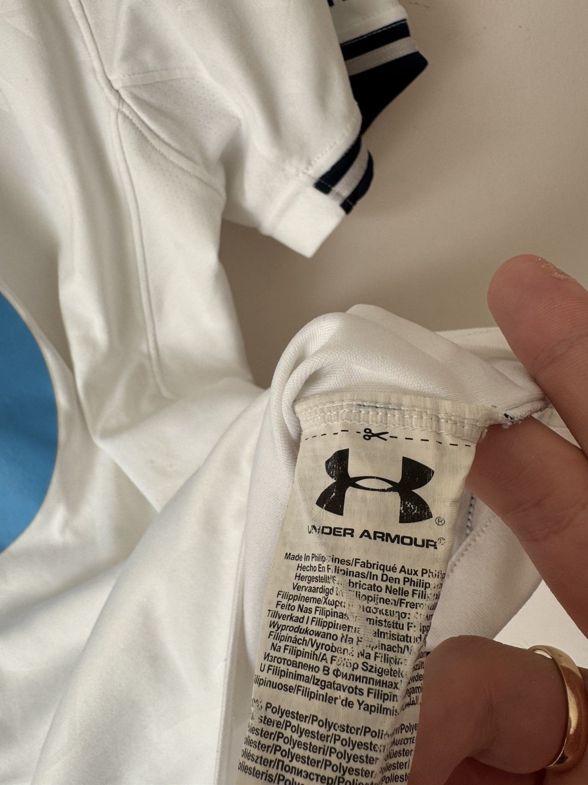Under Armour Tottenham Hotspur 2013-2014 Home Soccer Jersey Football Kit Size US M / EU 48-50 / 2 - 21 Thumbnail