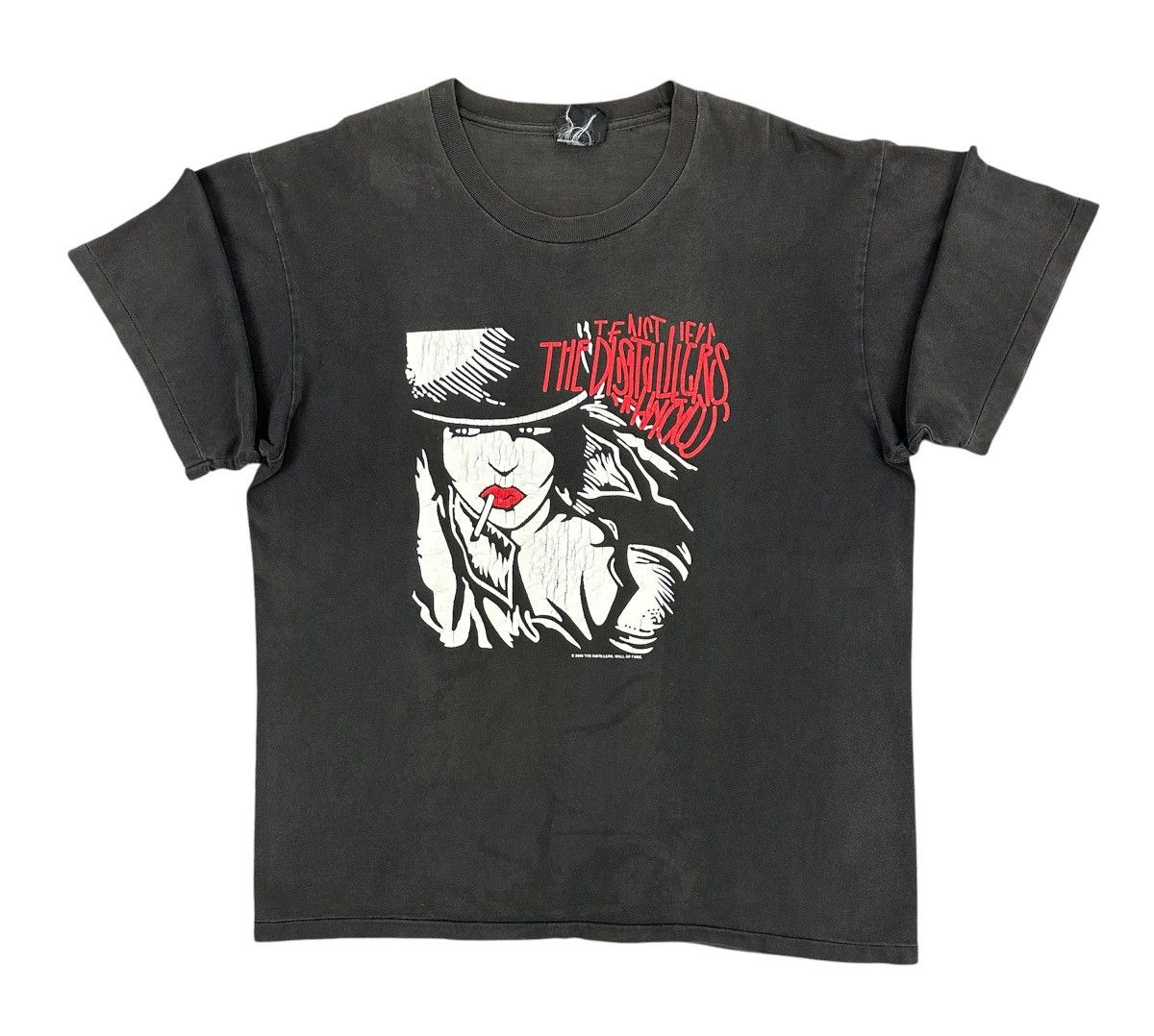 Vintage Rare🔥Vintage Bootleg The Distillers Band Faded Shirt Size US L / EU 52-54 / 3 - 1 Thumbnail