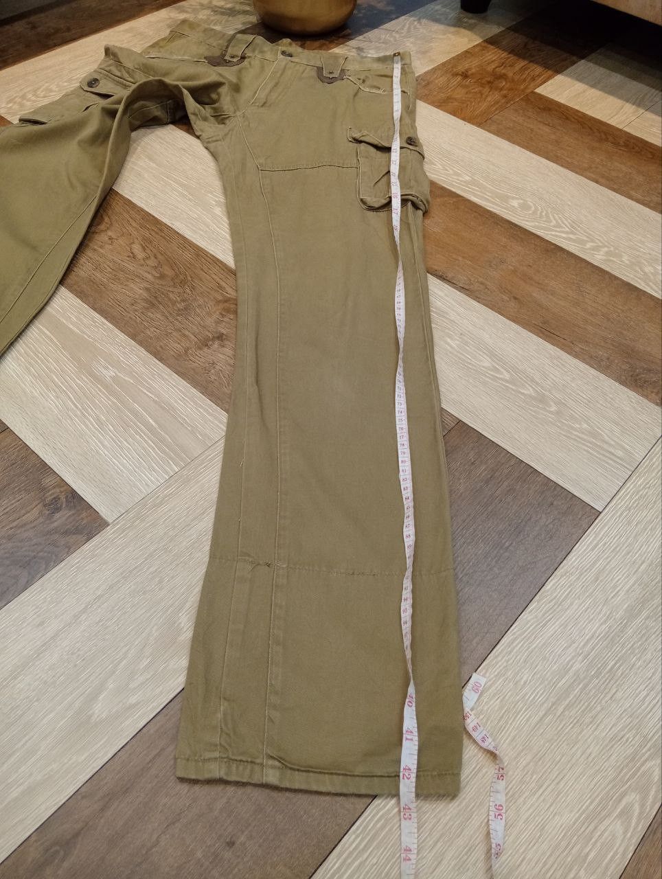 PPFM JAPANESE PPFM ANARCHY DENIM EUSTERN ROCK CARGO PANTS Size US 32 / EU 48 - 16 Thumbnail