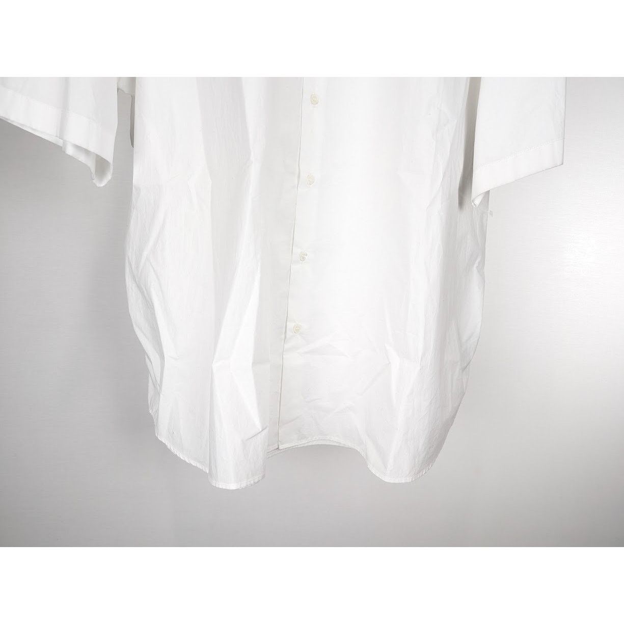 Raf Simons o1rshd1 Americano Bicolor Shirt With Embroidery White/Black Size US L / EU 52-54 / 3 - 7 Thumbnail