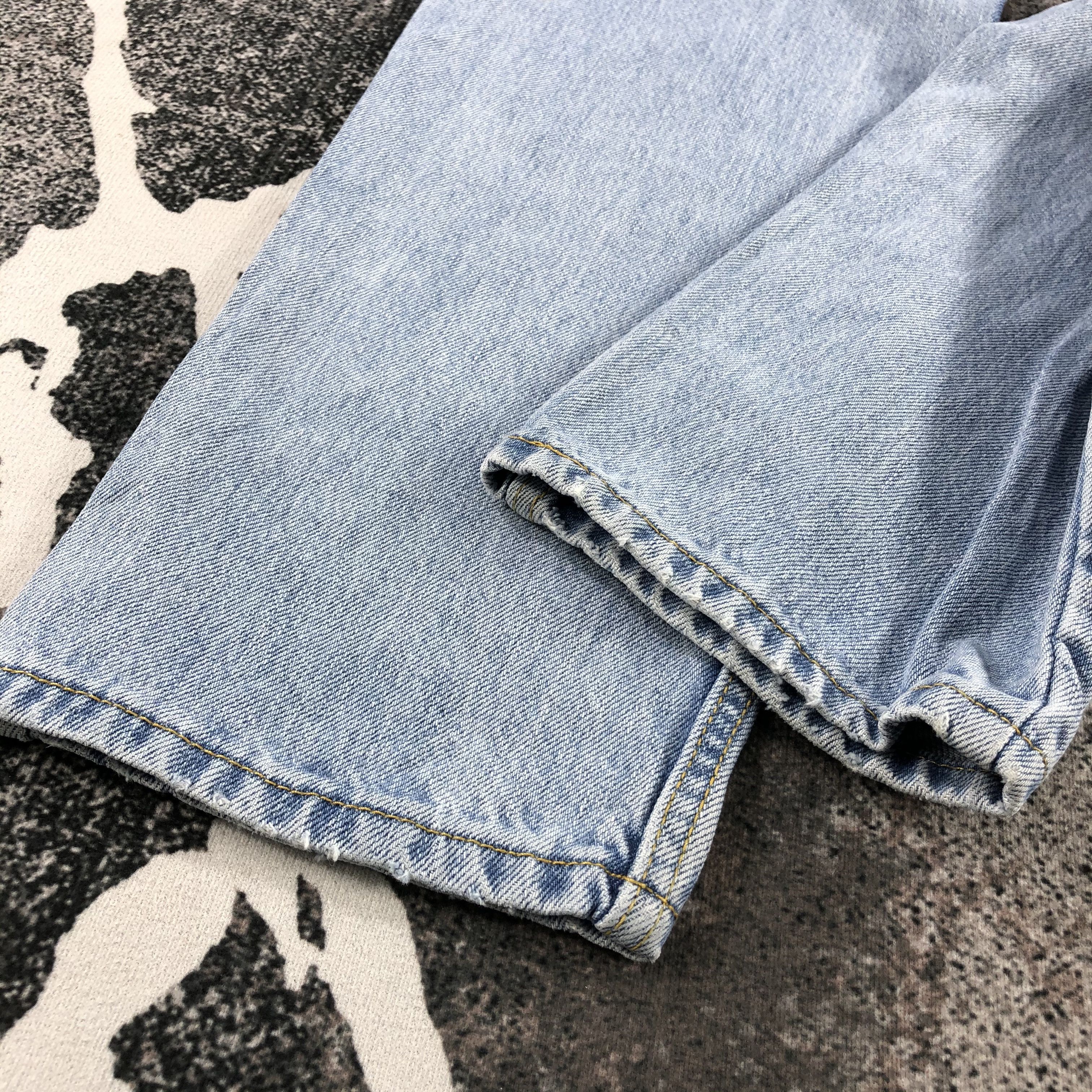 Levi's Vintage Levis 550 Jeans Medium Wash Denim KJ844 Size US 32 / EU 48 - 6 Thumbnail