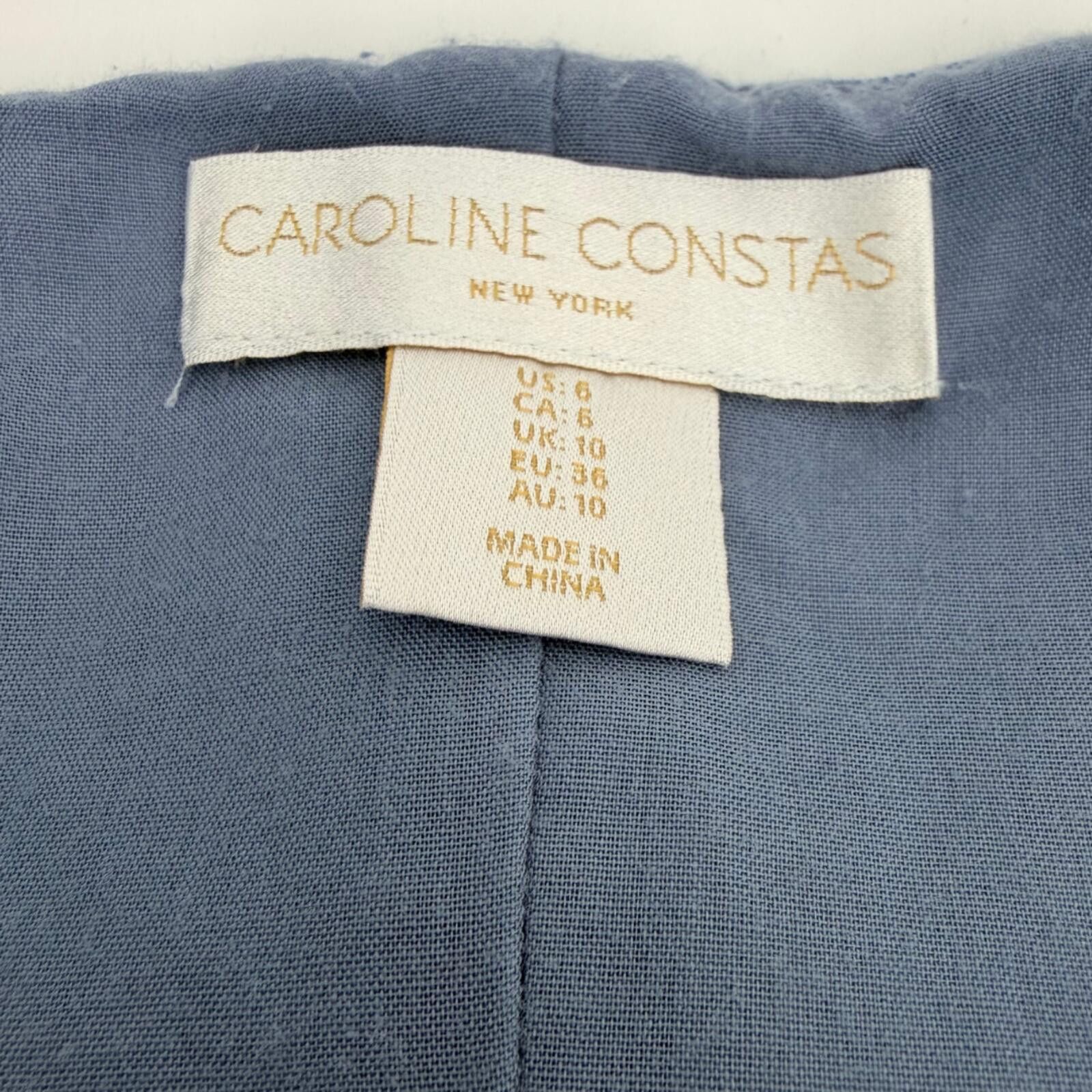 Other Caroline Constas Denim Corset Vest Top Medium Wash 6 Size M / US 6-8 / IT 42-44 - 4 Thumbnail