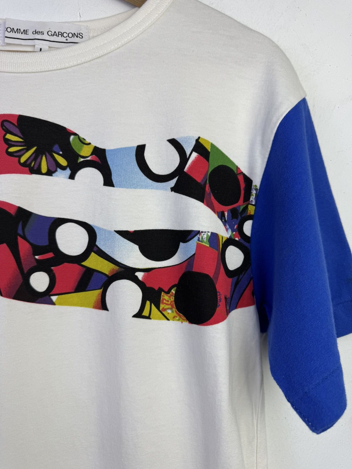 Comme des Garcons AD 2009 Comme des Garçons Merry Happy Crazy Colour T-shirt Size US L / EU 52-54 / 3 - 5 Thumbnail