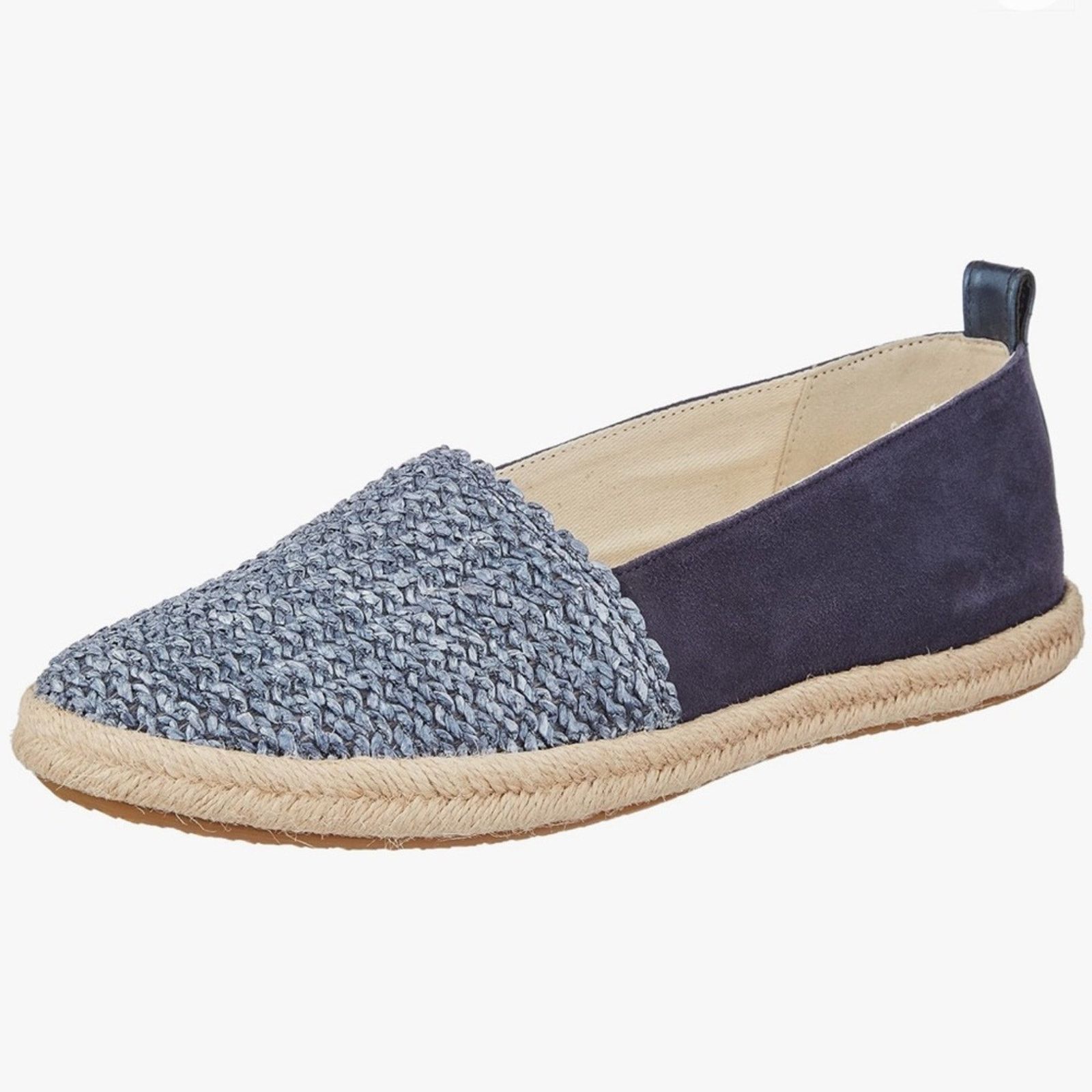 Geox Geox Modesty Blue Suede Espadrille Flats, NEW, Size 5 Size US 5 / IT 35 - 2 Thumbnail