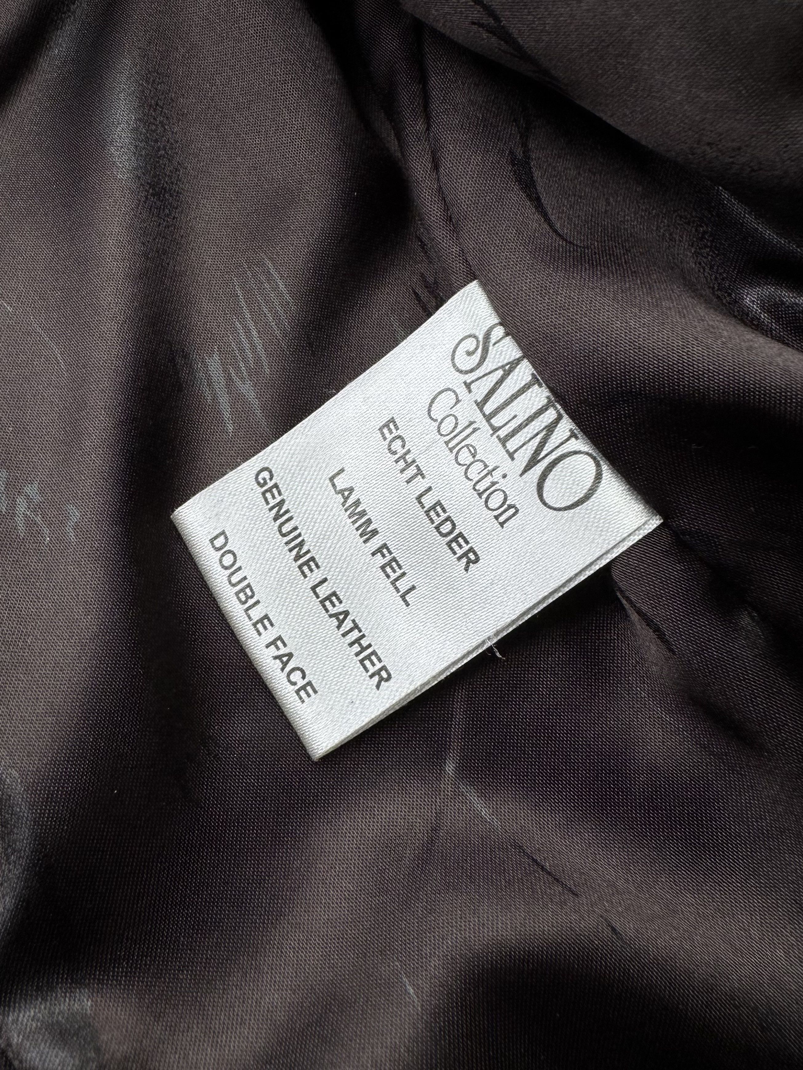 Vintage Vintage Cropped Leather Cargo Jacket Size XS / US 0-2 / IT 36-38 - 5 Thumbnail