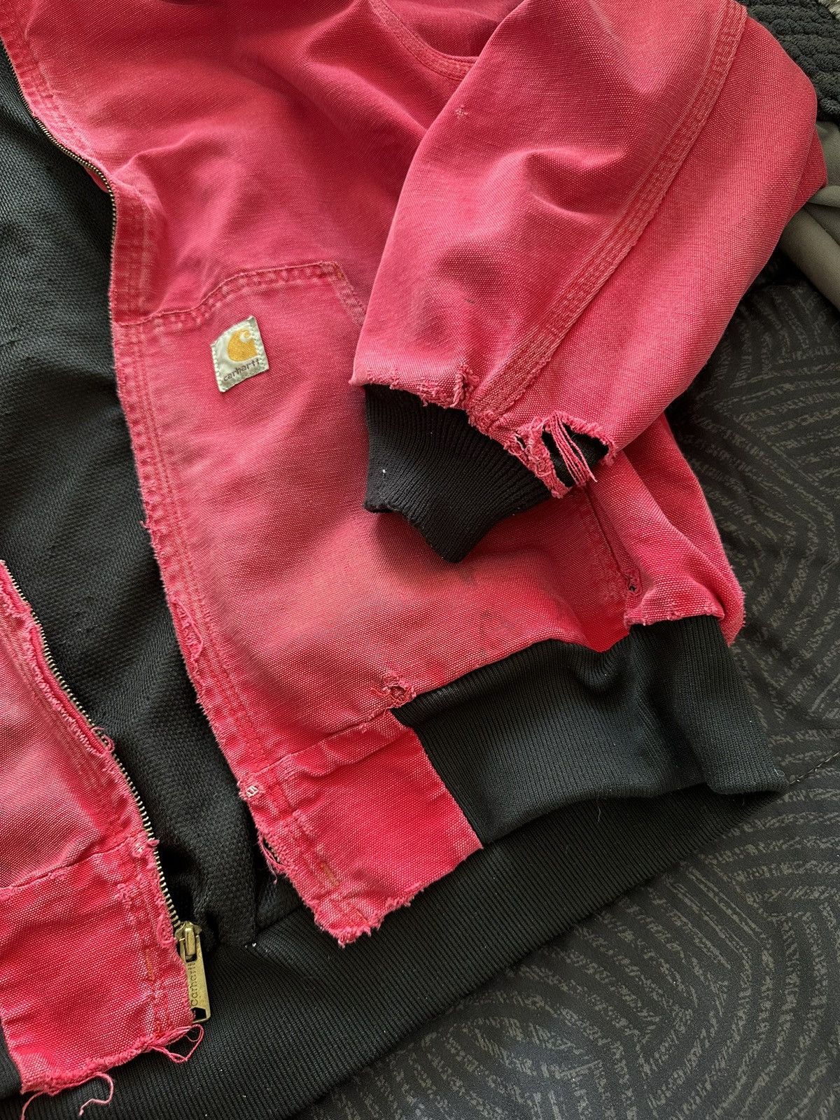 Carhartt Rare Carhartt Duck Active Jacket 90s – Red [Made in USA] Size US L / EU 52-54 / 3 - 11 Thumbnail