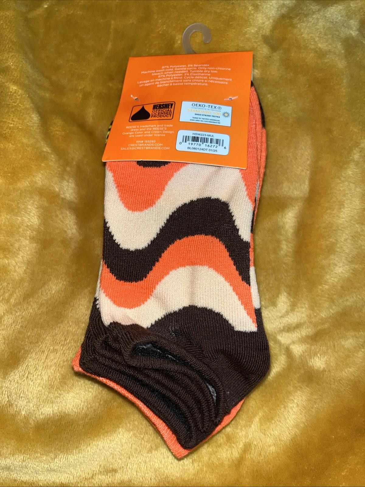 Reese Cooper New Women’s Reese’s 6 Pairs Of Ankle Socks Size 5-9.5 Size ONE SIZE - 2 Thumbnail
