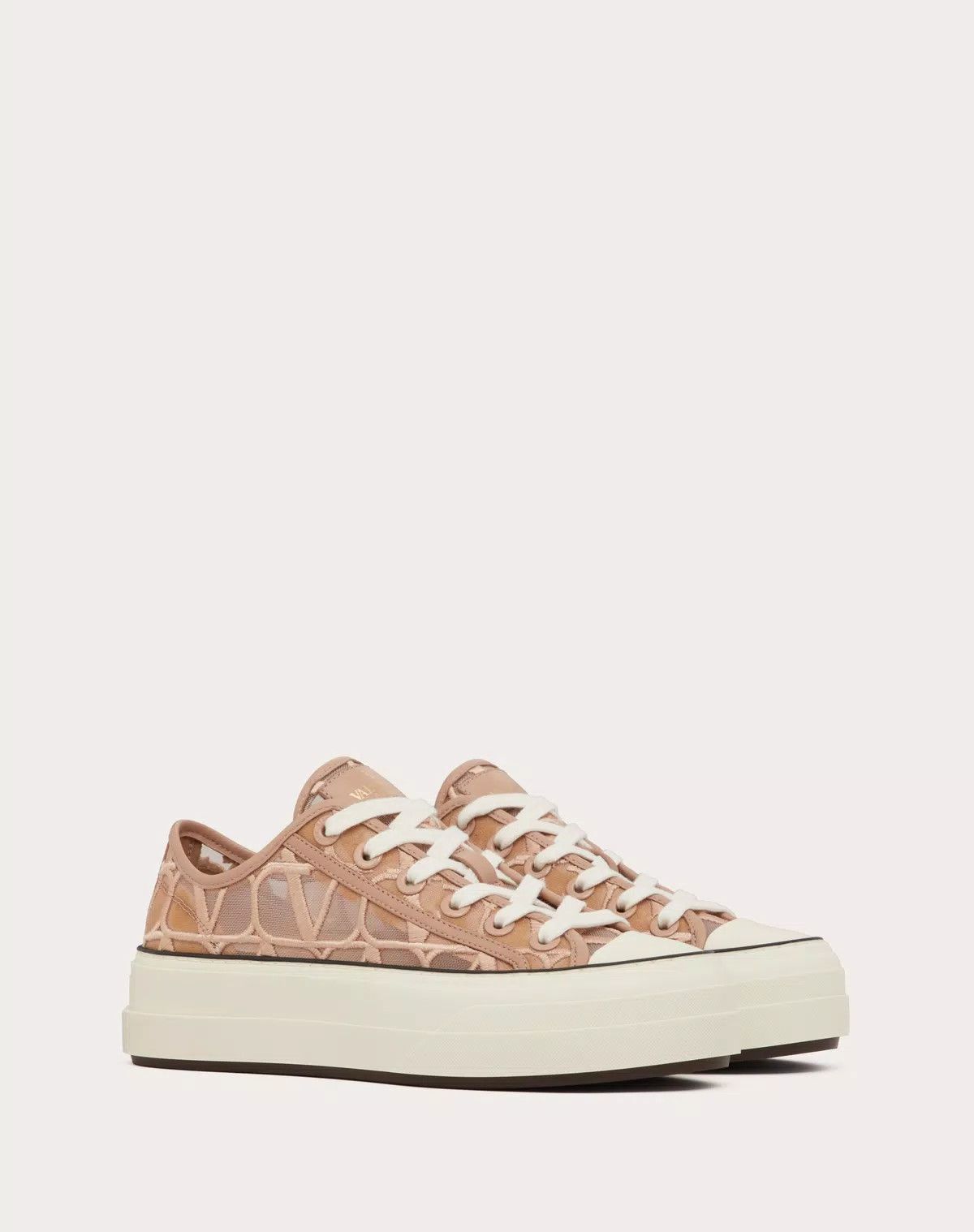 Valentino o1s1wg110426 Low-Top Sneakers in Sand Size US 9.5 / IT 39.5 - 2 Thumbnail