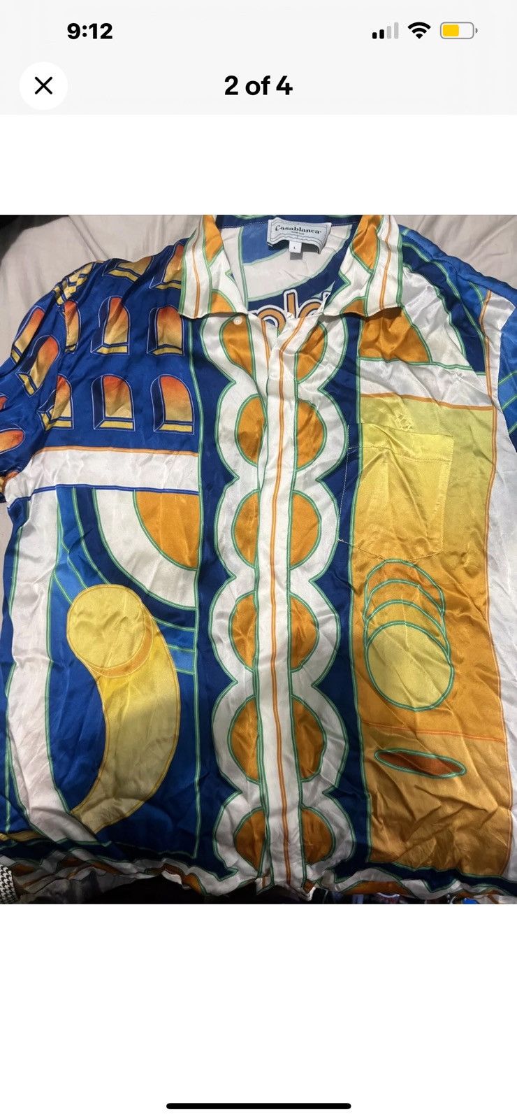 Casablanca Casablanca silk shirt Size US L / EU 52-54 / 3 - 3 Thumbnail