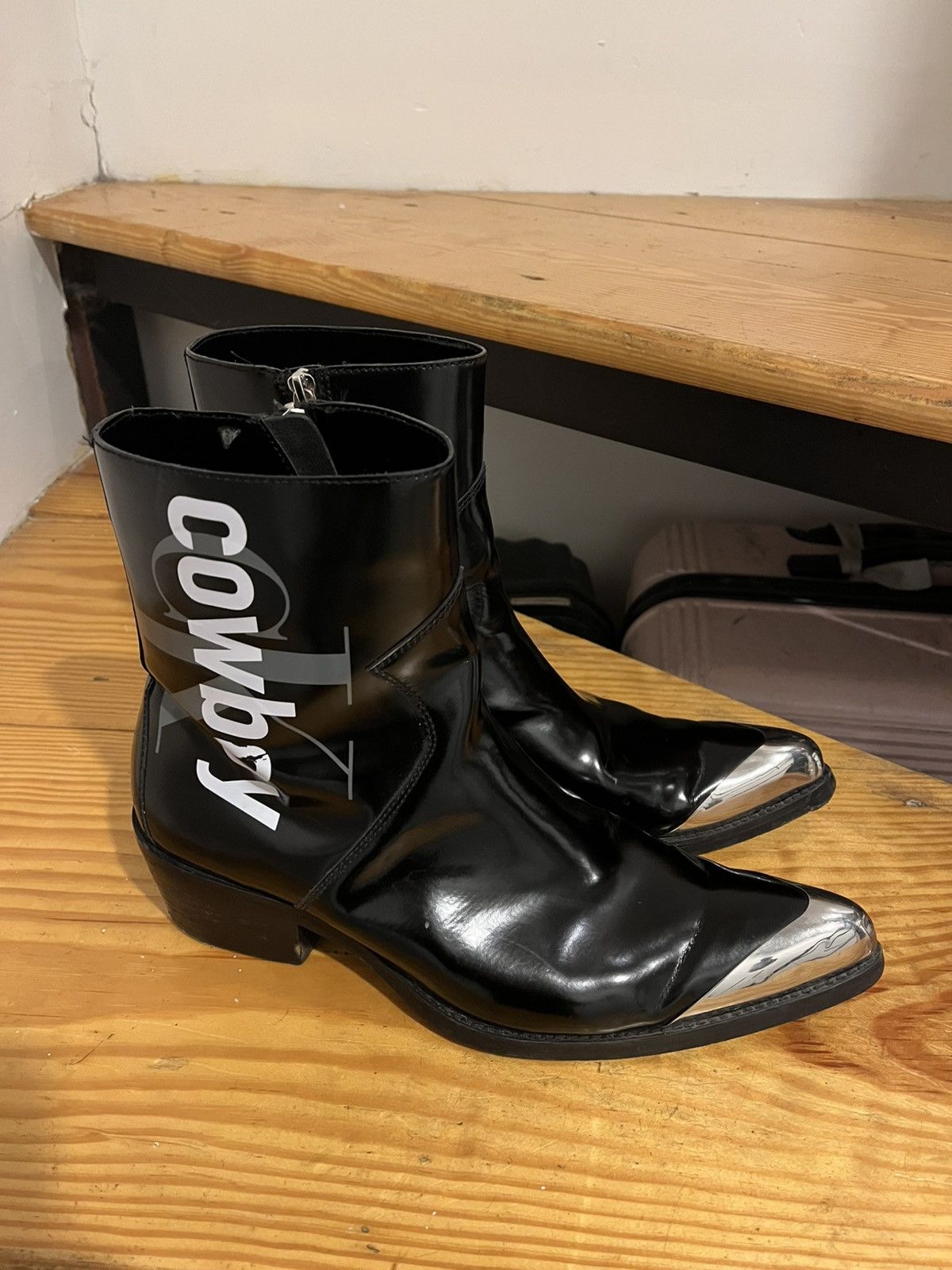 Calvin Klein 205W39NYC Raf Simons x CK COWBOY Boot Size US 11 / EU 44 - 4 Thumbnail