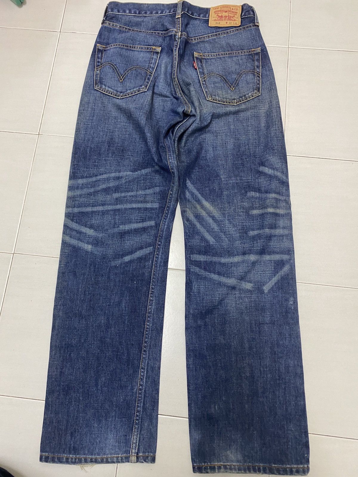 Levi's × Levi's Made & Crafted LEVIS VINTAGE 512 DENIM JEANS Size US 32 / EU 48 - 2 Thumbnail