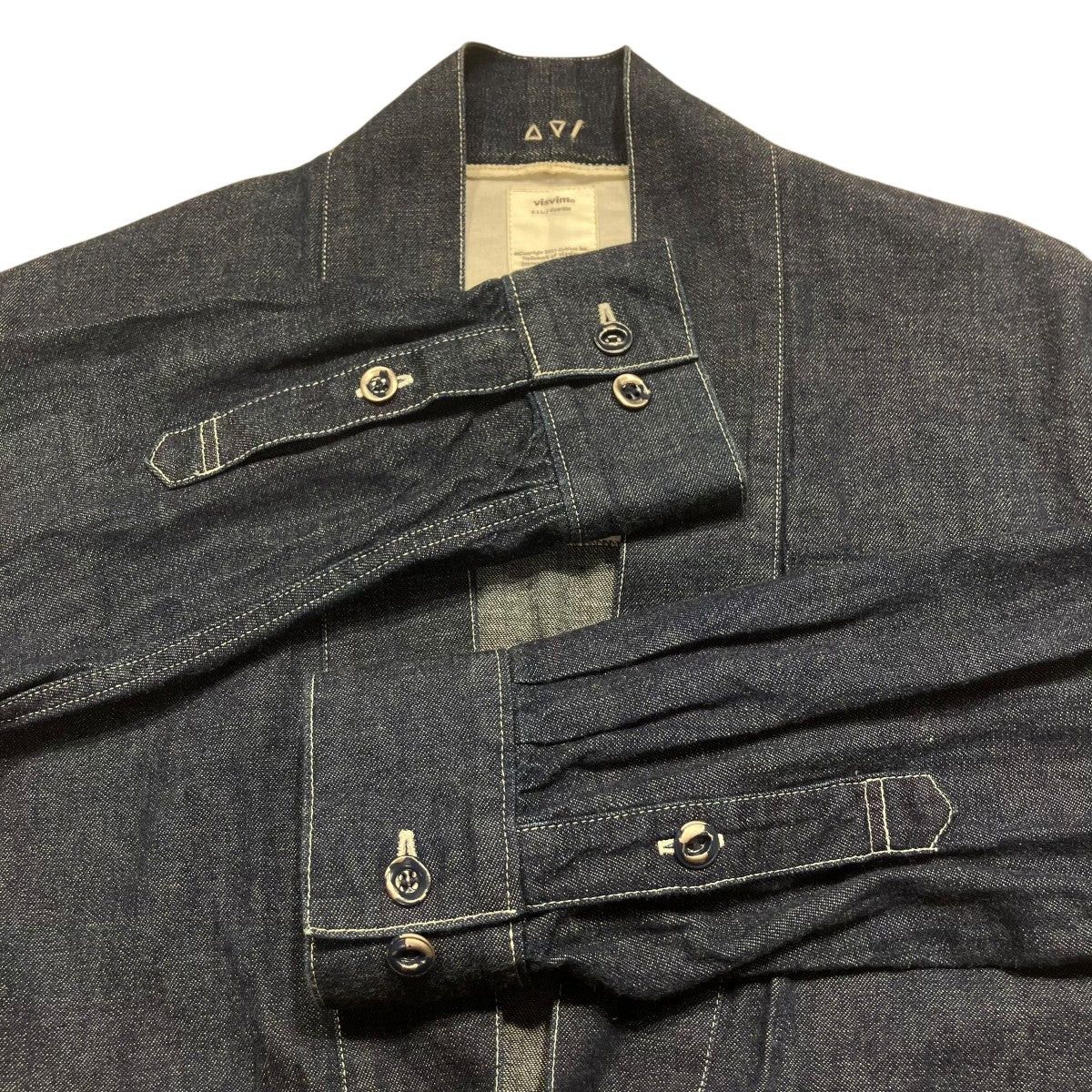 Visvim Lhamo One Wash Denim Shirt Jacket Size US M / EU 48-50 / 2 - 3 Thumbnail