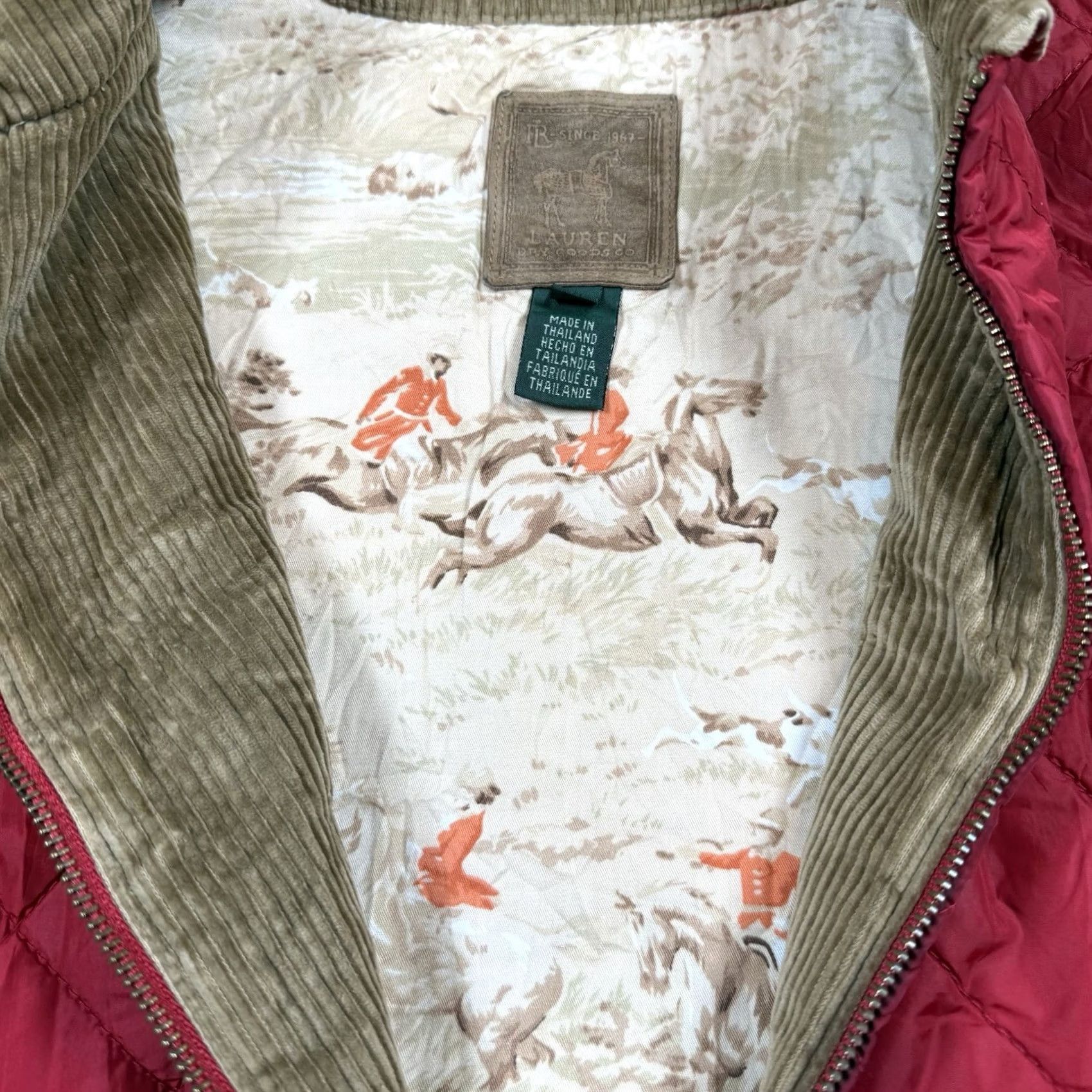 Ralph Lauren Ralph Lauren Vest Women's 2X Equestrian Corduroy Quilted Old Money Size XXL / US 16-18 / IT 52-54 - 5 Thumbnail