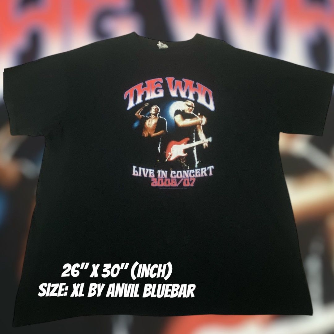Band Tees The Who - Live In Concert 2006/07 Band Tee Size US XL / EU 56 / 4 - 1 Thumbnail