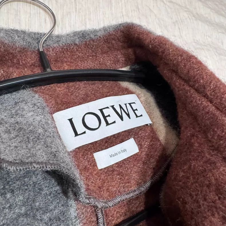 Loewe Loewe Striped woolen coat Size S / US 4 / IT 40 - 2 Thumbnail